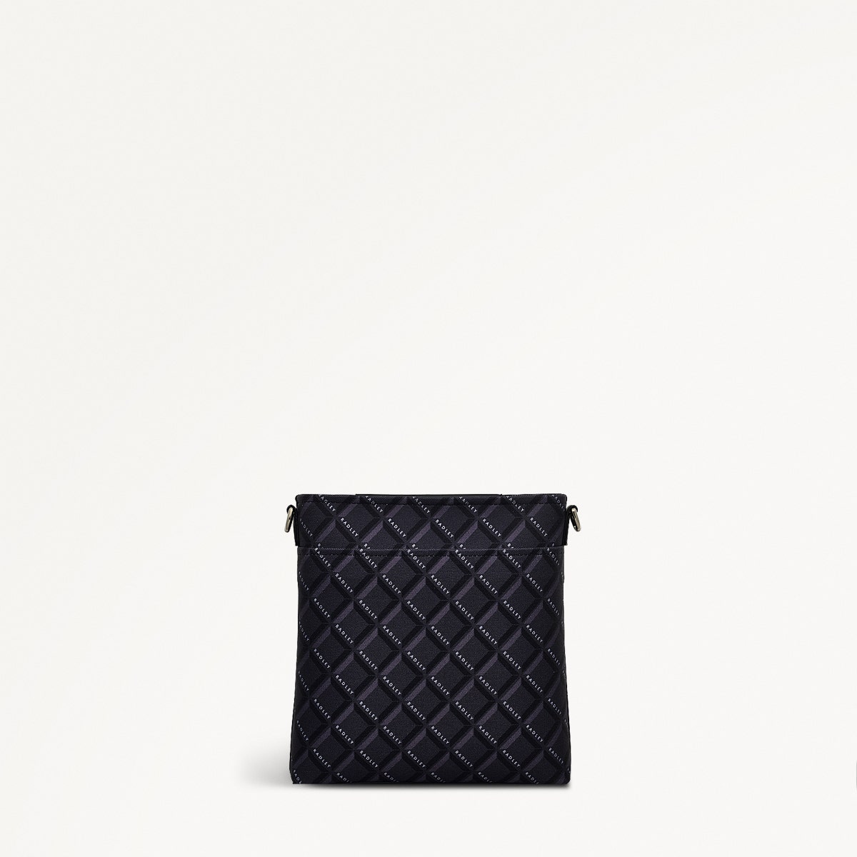 Southwell Gardens Fabric Small Ziptop Crossbody Bag in Black - 110297