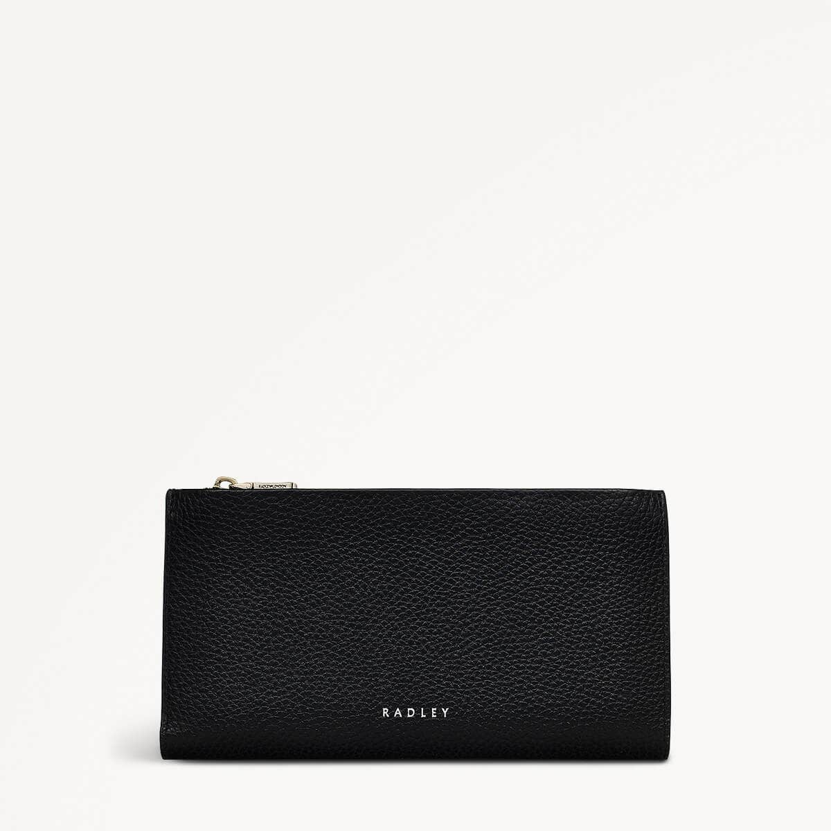 Sunny Dene Leather Large Bifold Wallet in Black - 110350