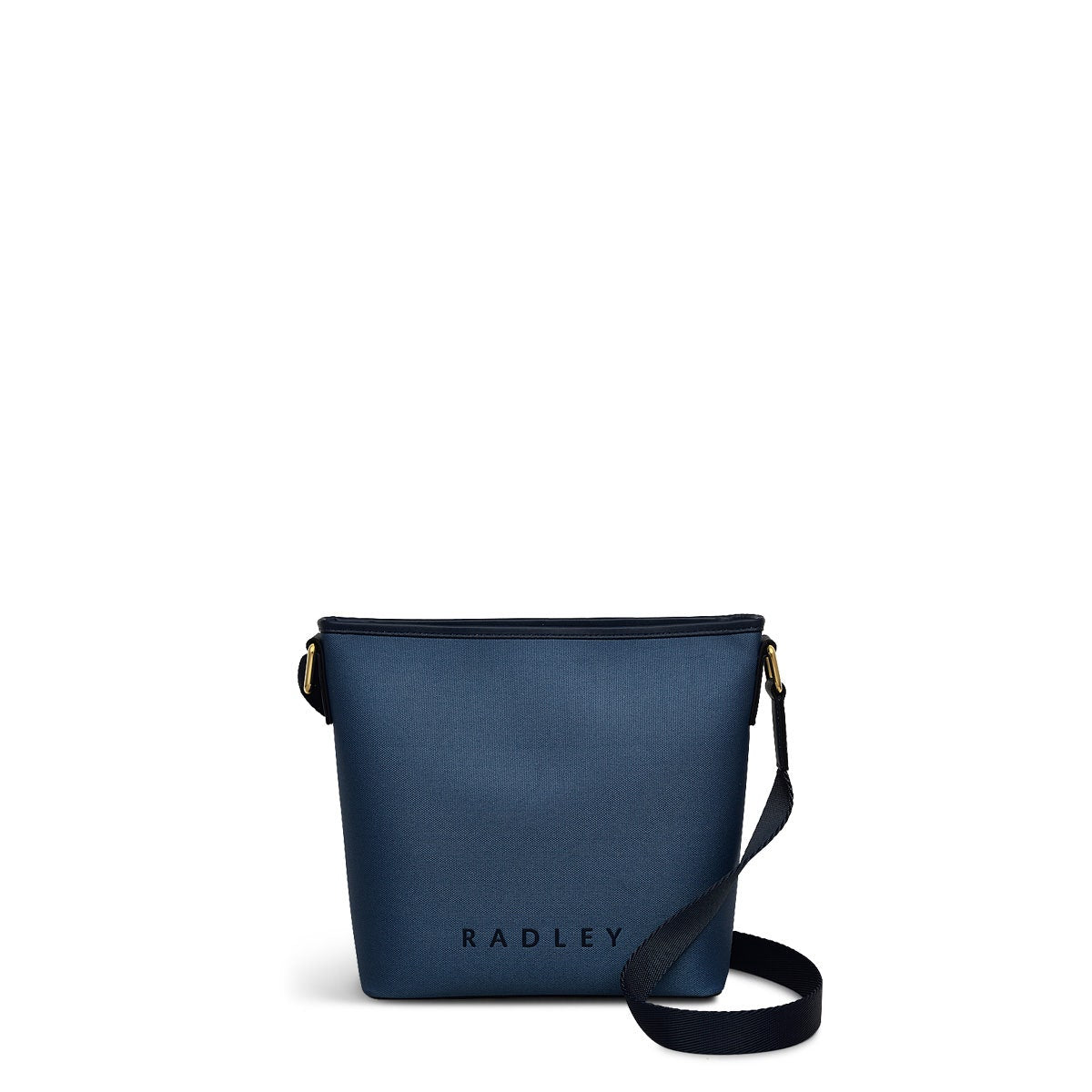 Addison Row Fabric Medium Ziptop Crossbody Bag in Uniform - 110507