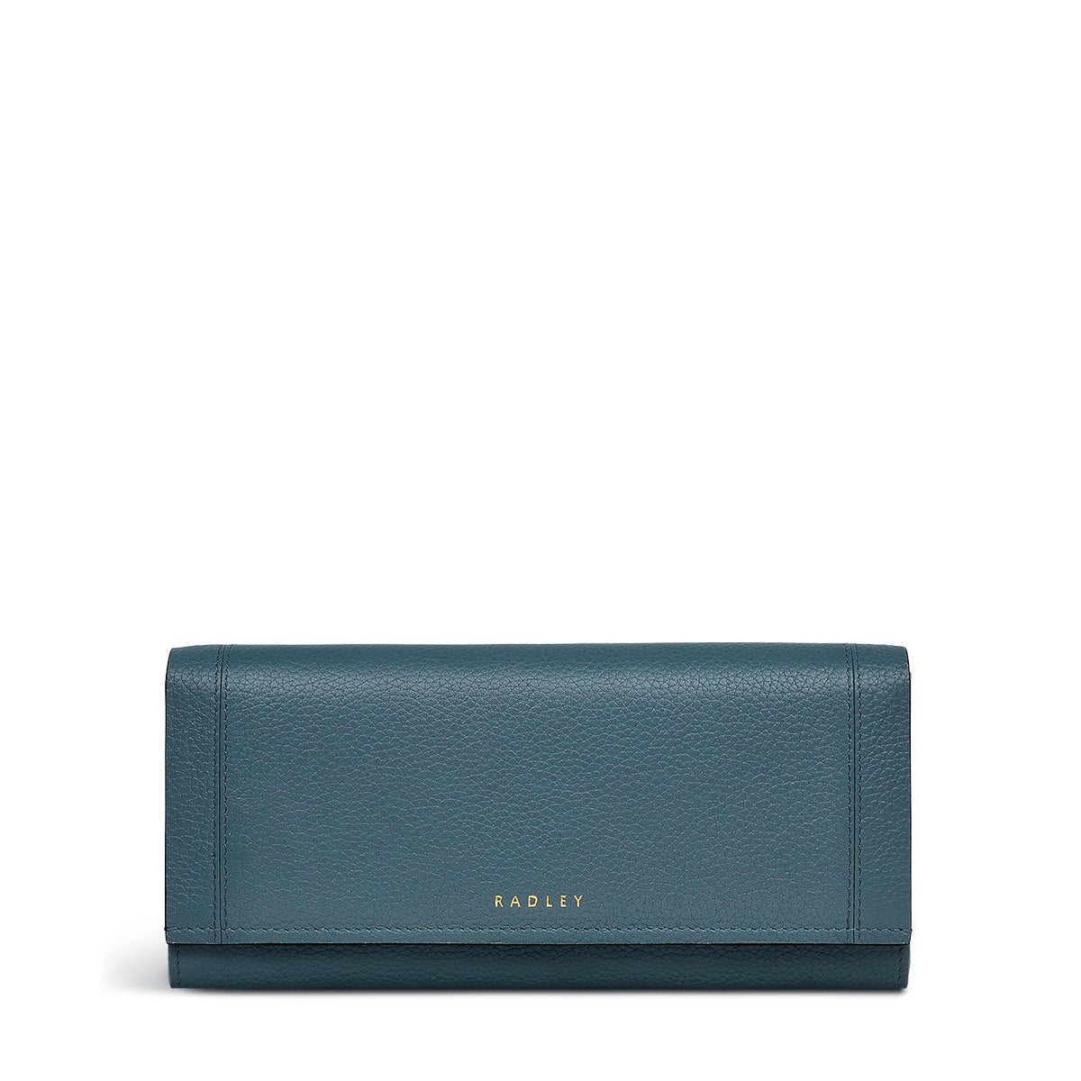 Provence Avenue Leather Large Flapover Wallet in Uniform - 110555