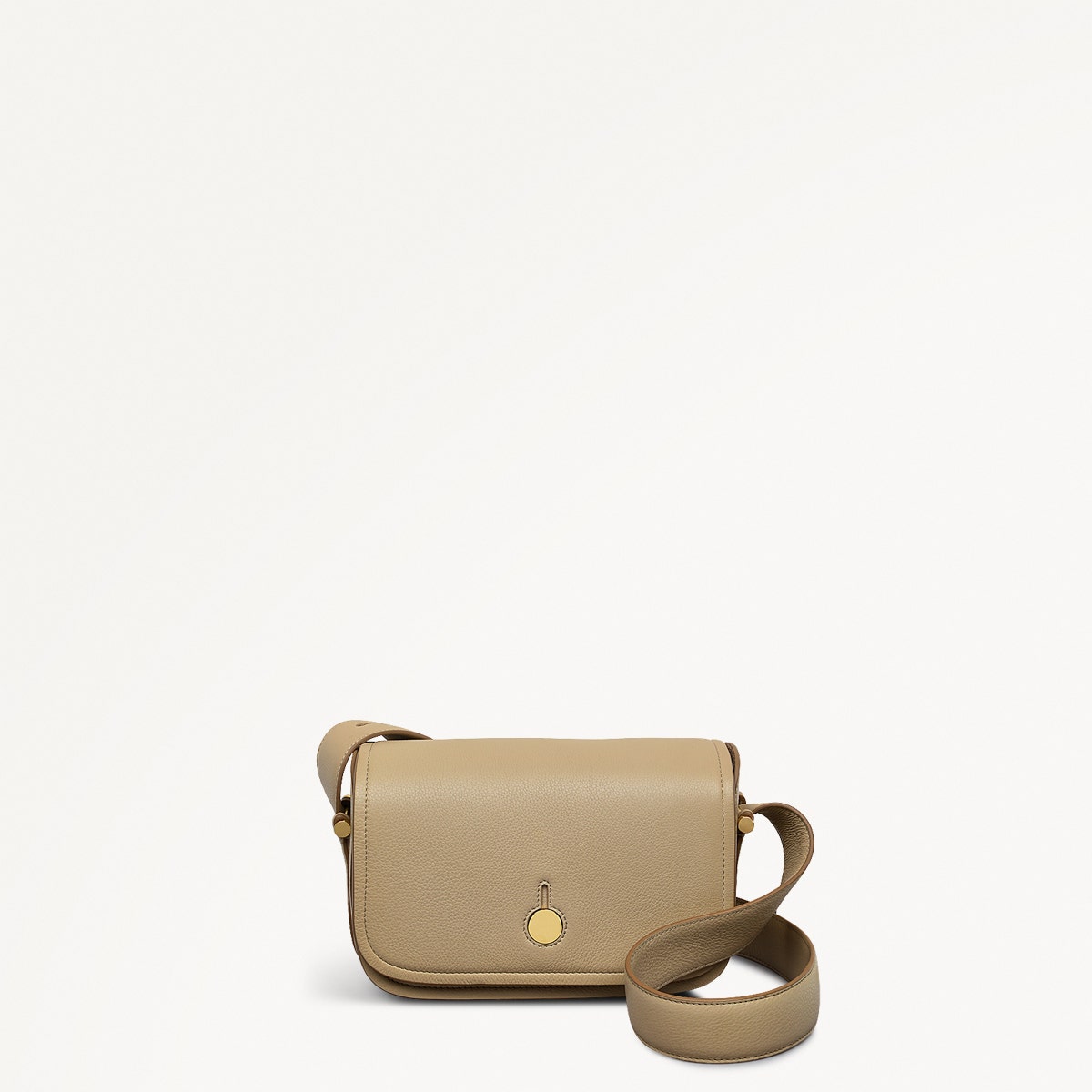 BATHURST MEWS MEDIUM FLAPOVER CROSS BODY STONE