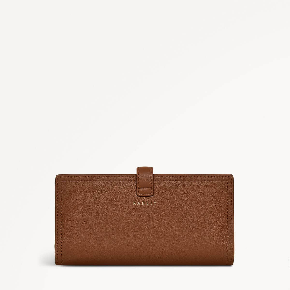 Willis Street Leather Large Bifold Wallet in Saddle - 110783