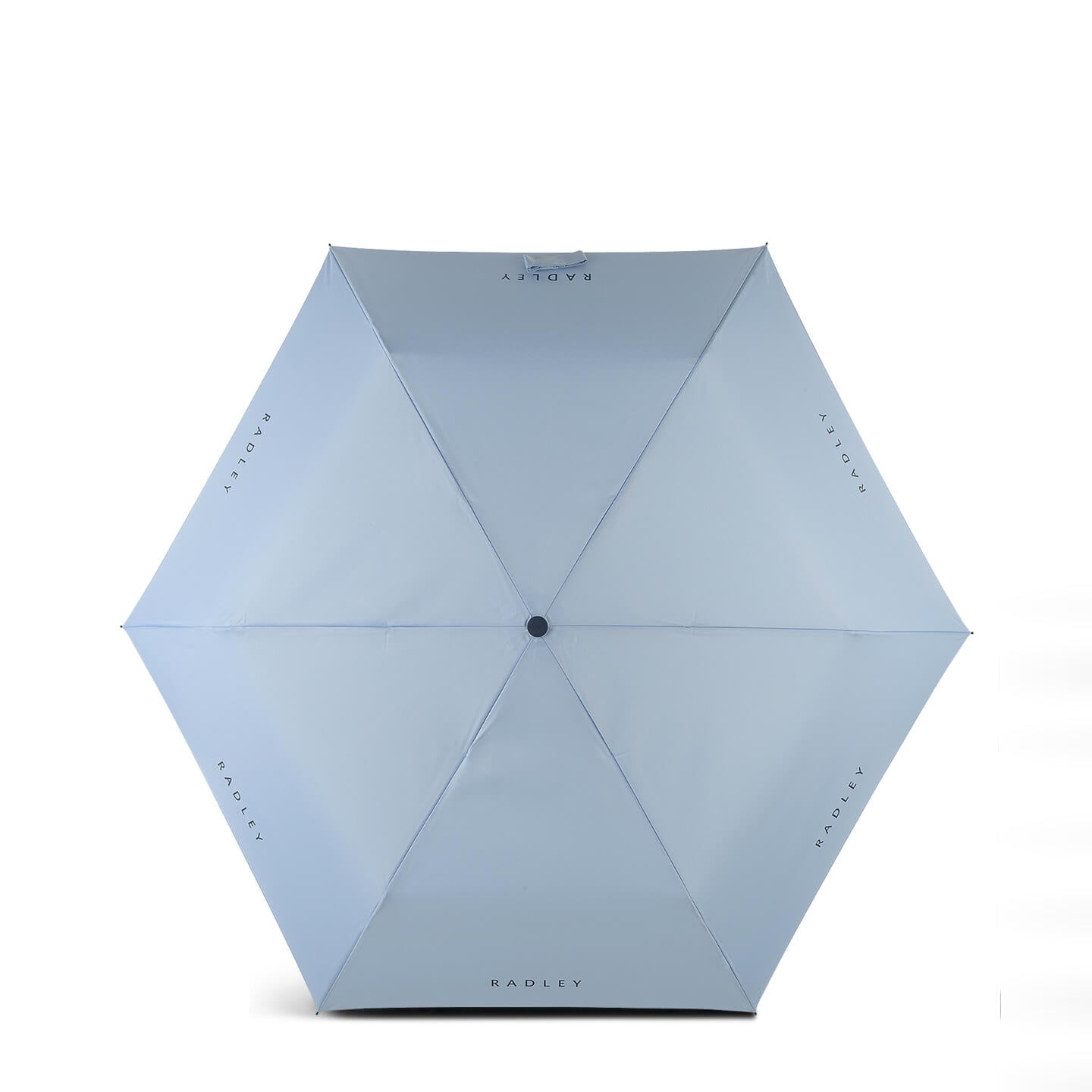 RADLEY London Womens Blooming Lovely Superlite Responsible Foldaway Telescope Umbrella in Yves Blue RADLEY London Womens Blooming Lovely Superlite Responsible Foldaway Telescope Umbrella in Yves Blue