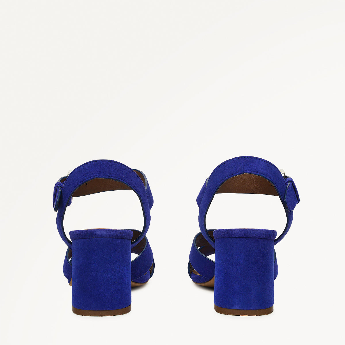 Portland Terrace Block Heel Sandal Royal Blue - 111305