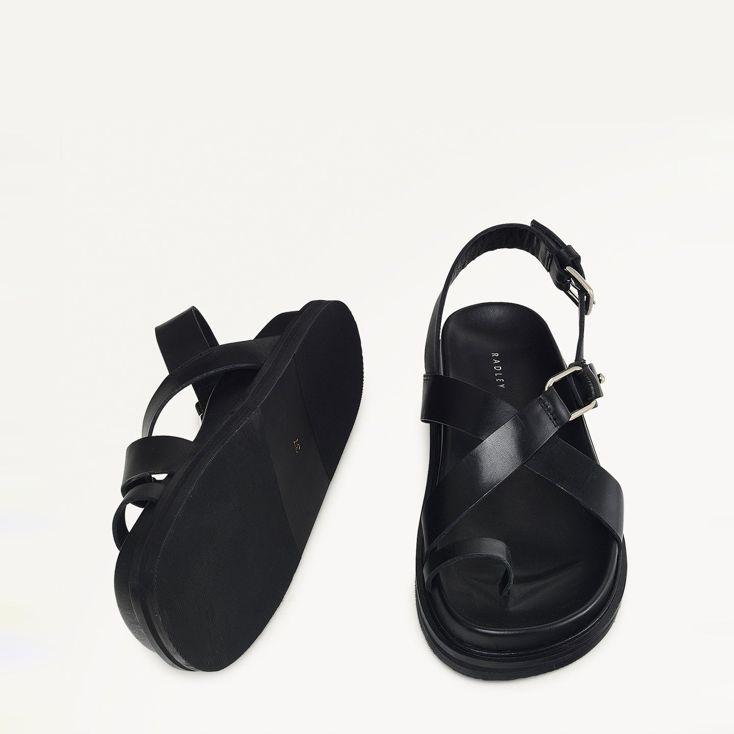 Norway Walk Crossover Footbed Black - 111306