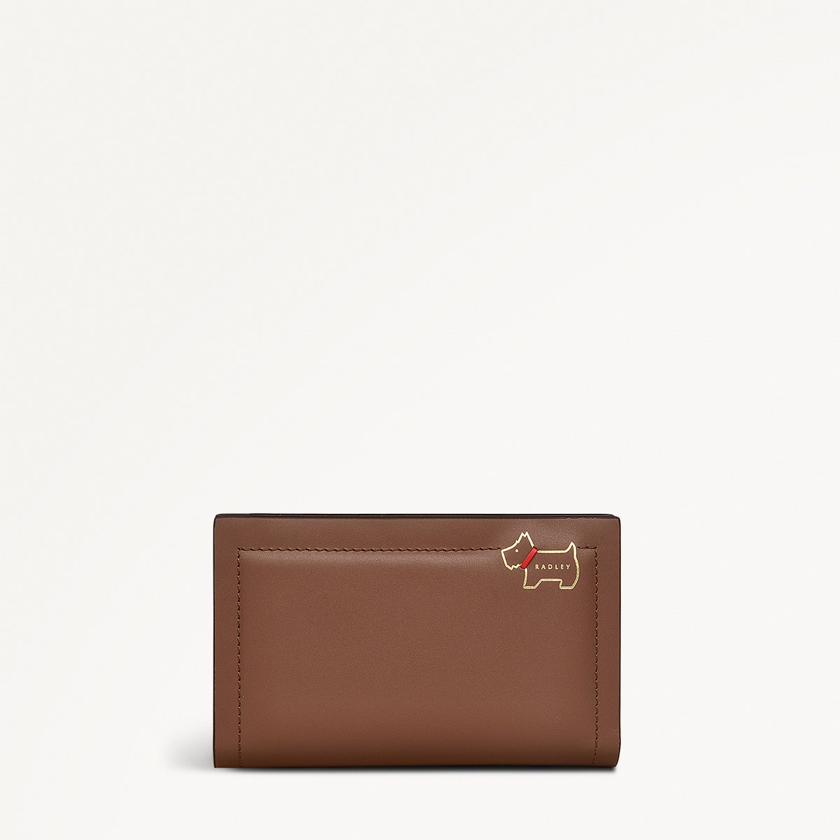 Heritage Lane Leather Medium Bifold Wallet in Saddle - 111468
