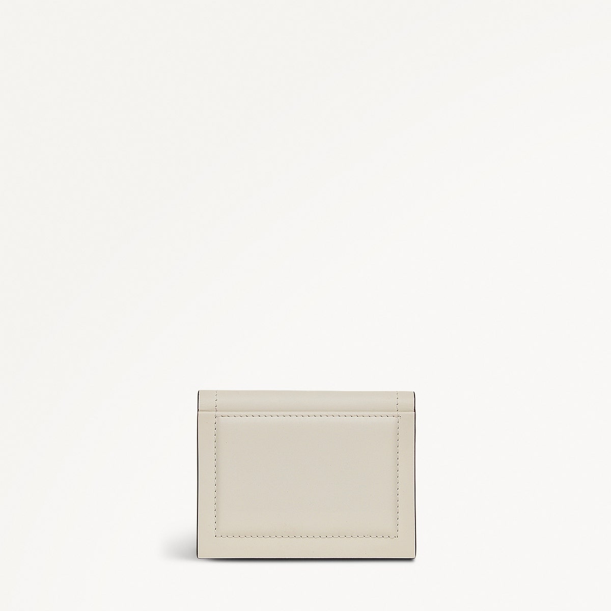 Heritage Lane Leather Small Card Holder in Chalk - 111471