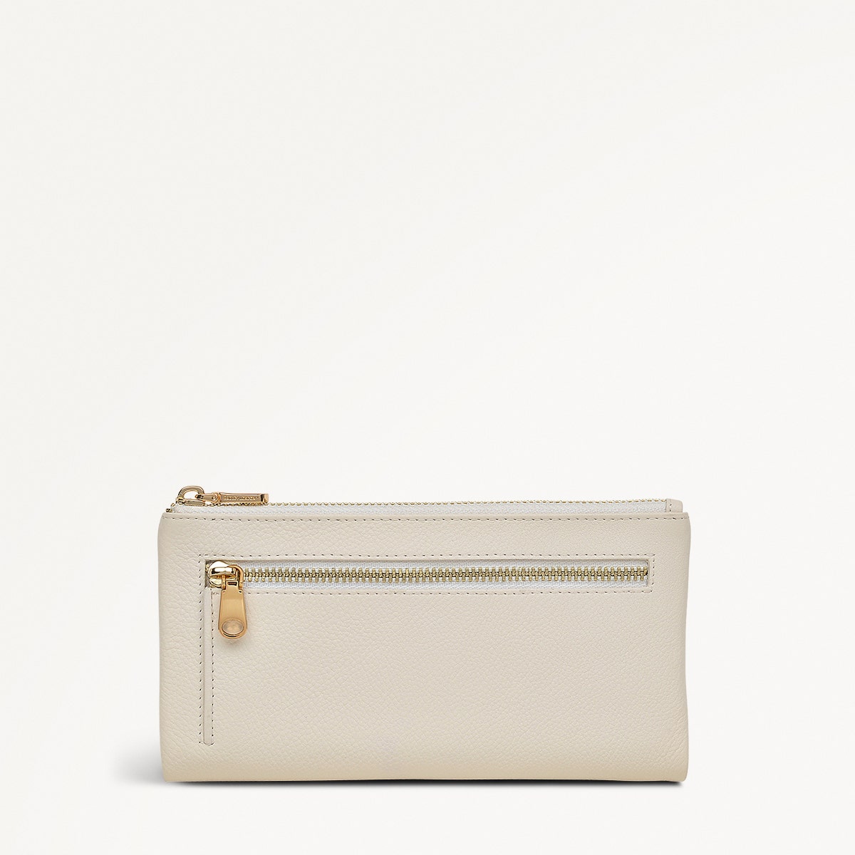 Mallow Street Leather Large Bifold Wallet in Chalk - 111479