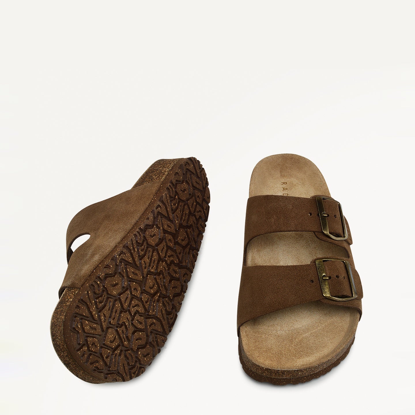 Wardour Street Buckle Footbed Tan - 111520