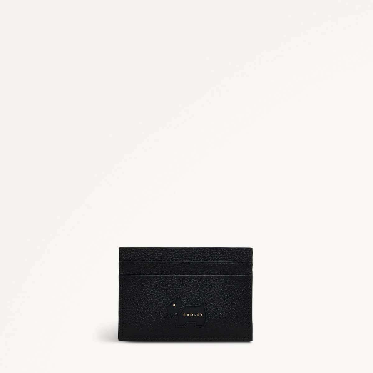 Radley Cookie Cutter - Protect Leather Small Card Holder in Black - 111646