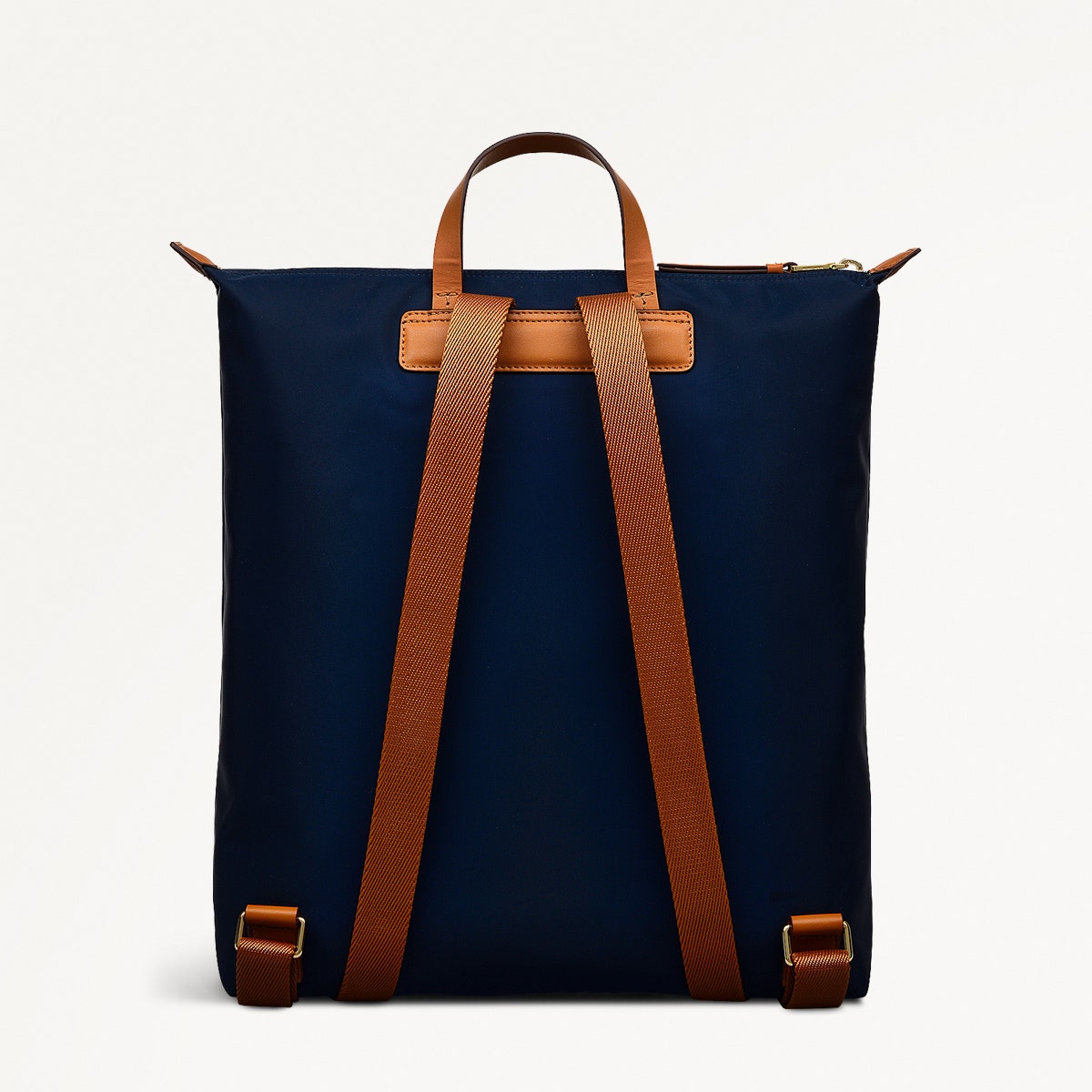 Windsor Lane Fabric Large Ziptop Backpack in Ink - 111686