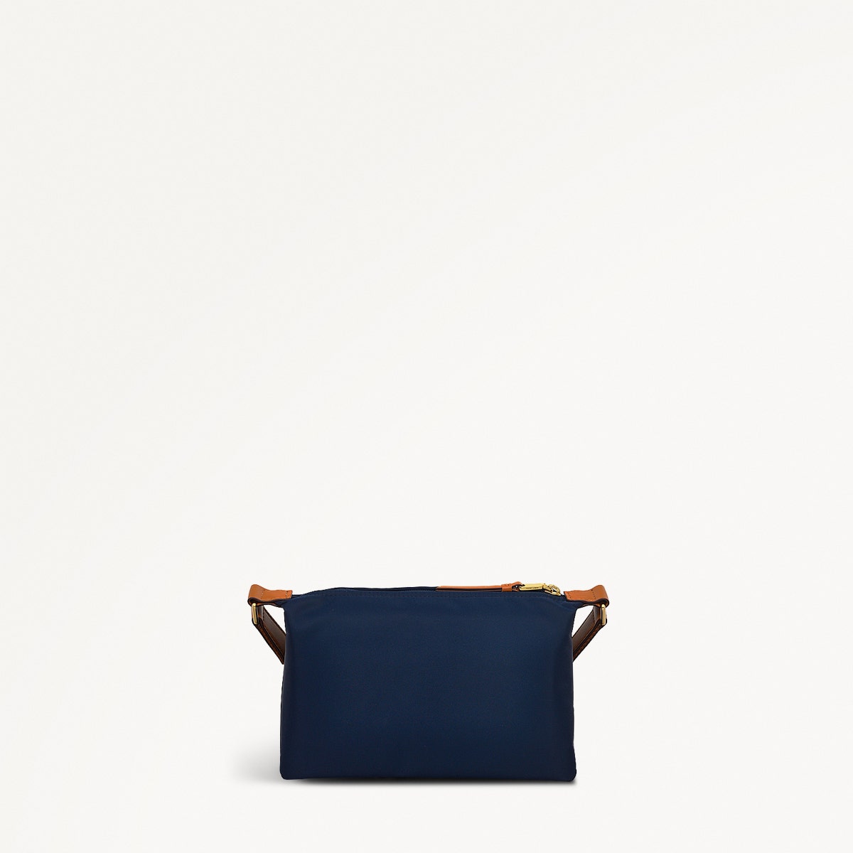 Windsor Lane Fabric Small Ziptop Cross Body Bag in Ink - 111687