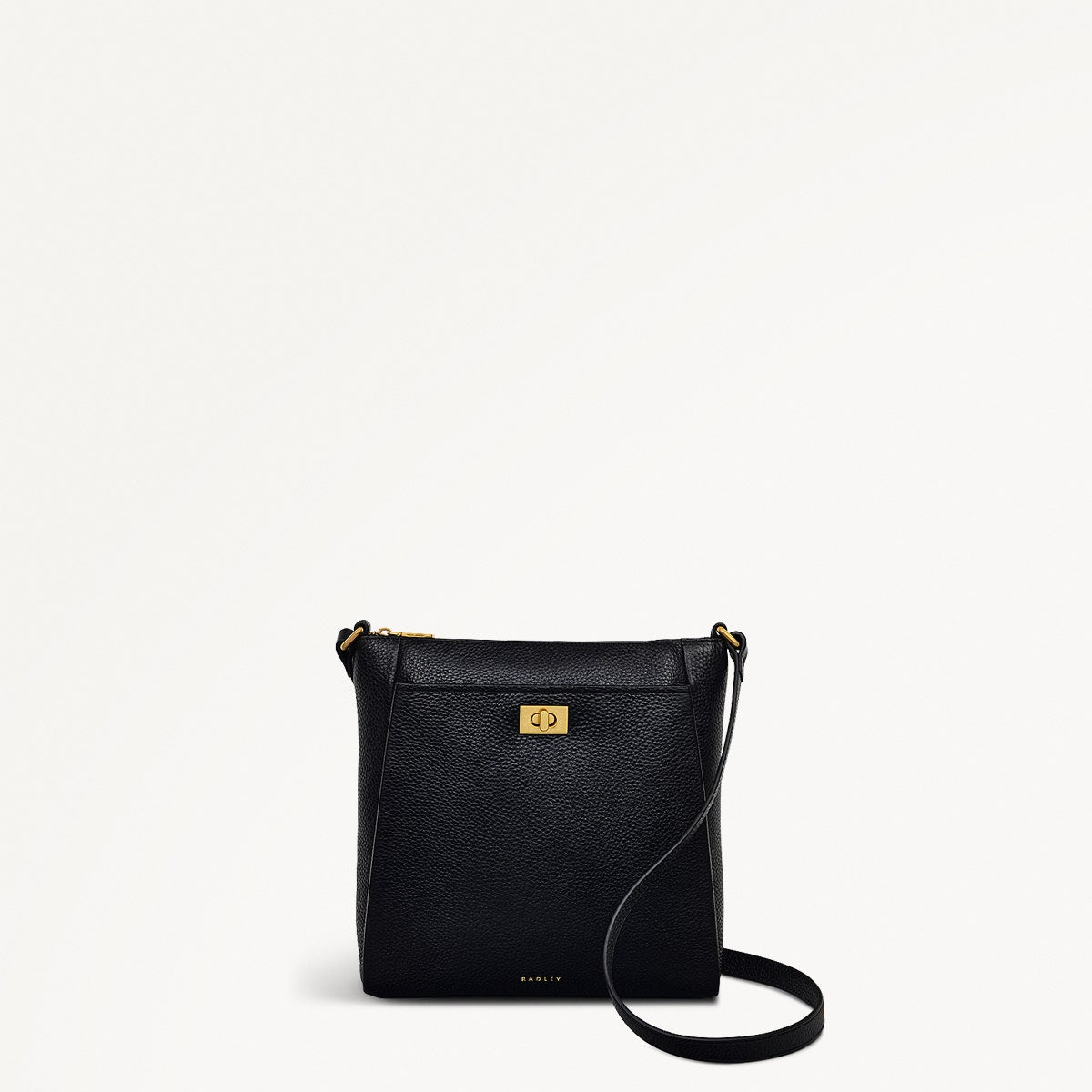 Black Small Ziptop Cross Body Bag Brook Avenue AW25 Radley London