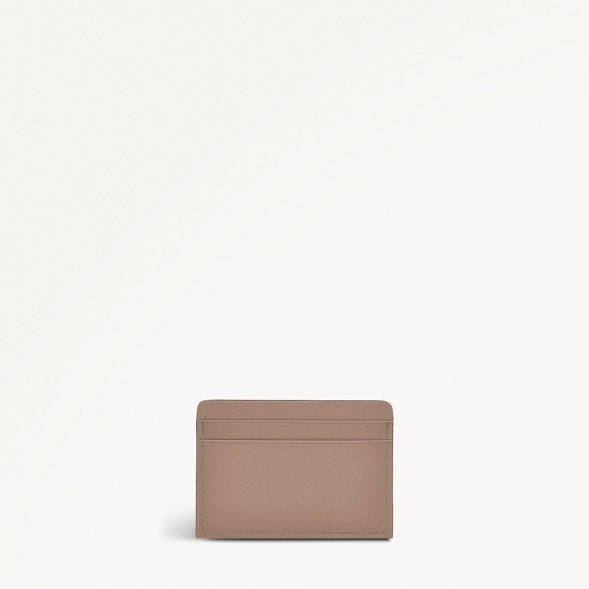 Holmes Avenue Leather Small Card Holder in Latte - 111773