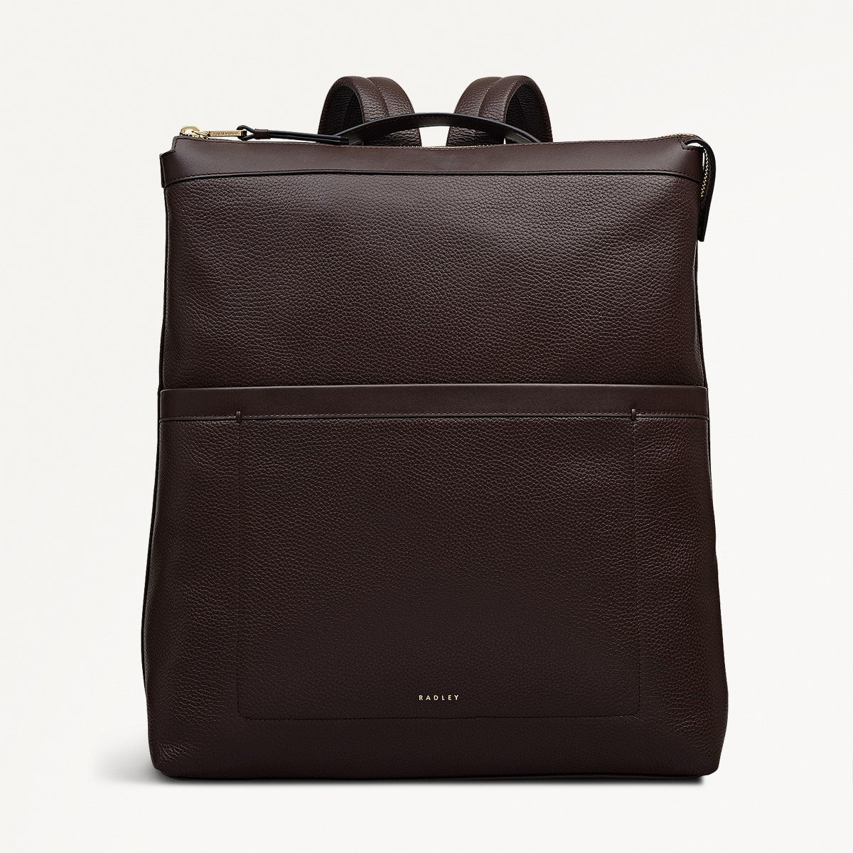 Dark Oak Large Ziptop Backpack Alba Place AW25 Radley London
