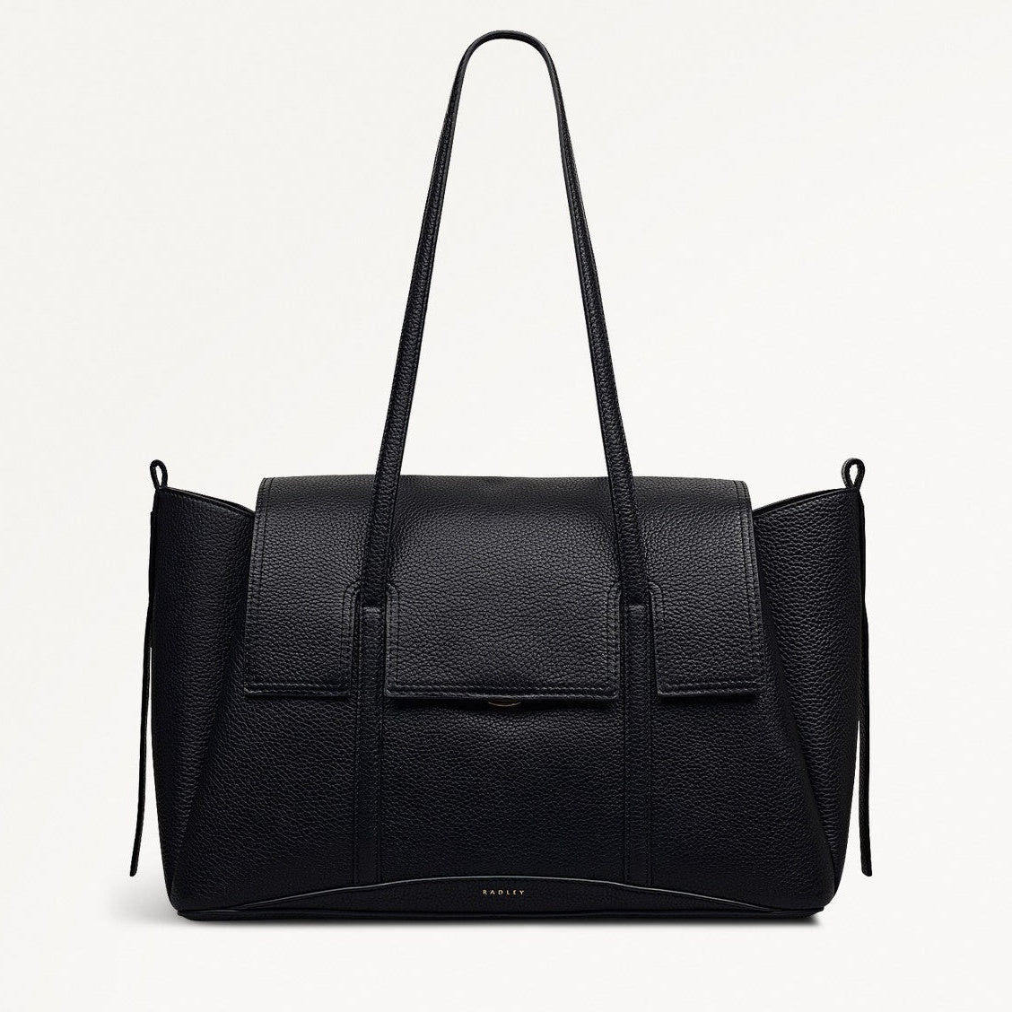 Black Large Flapover Shoulder Bag The Chancery Radley London