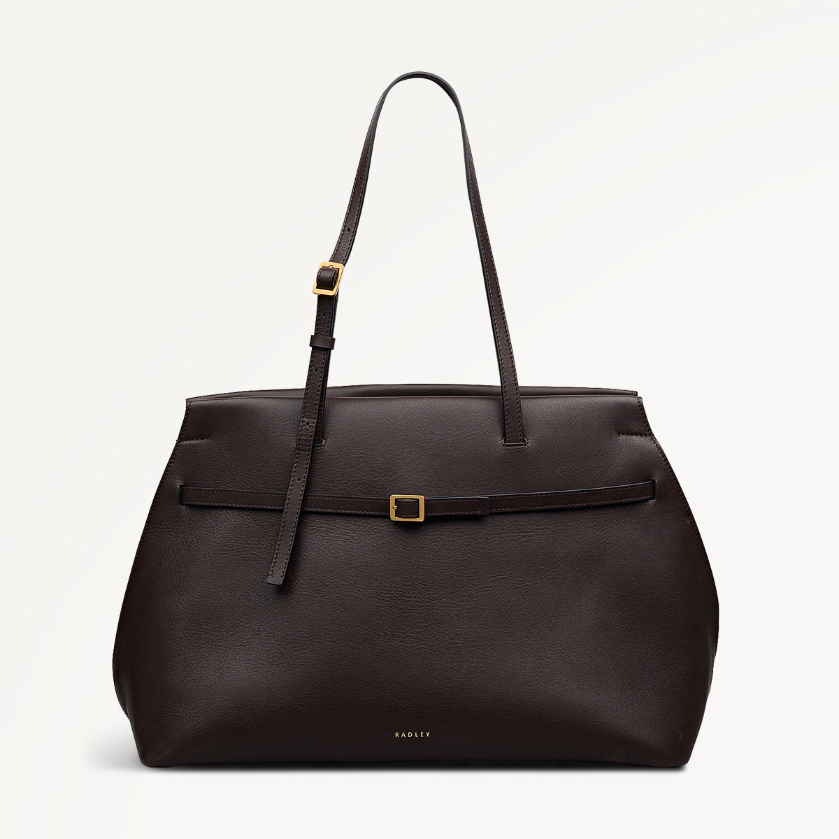 The Christina Large Ziptop Shoulder Dark Oak - 112196