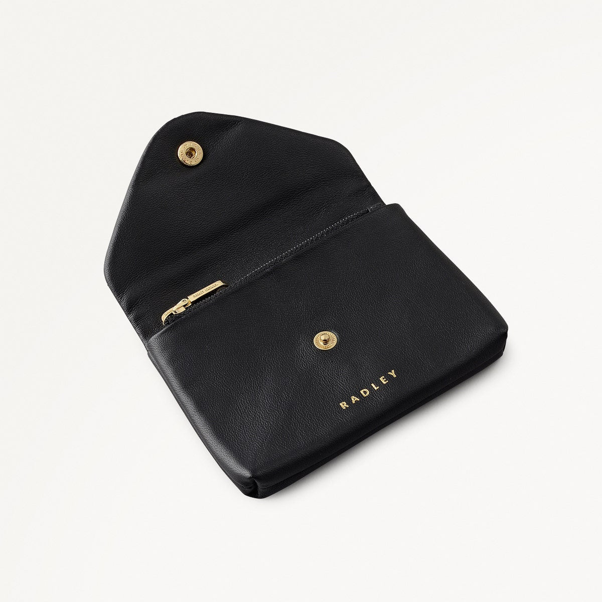 Mallow Street Small Ziptop Coin Purse in Black - 112343