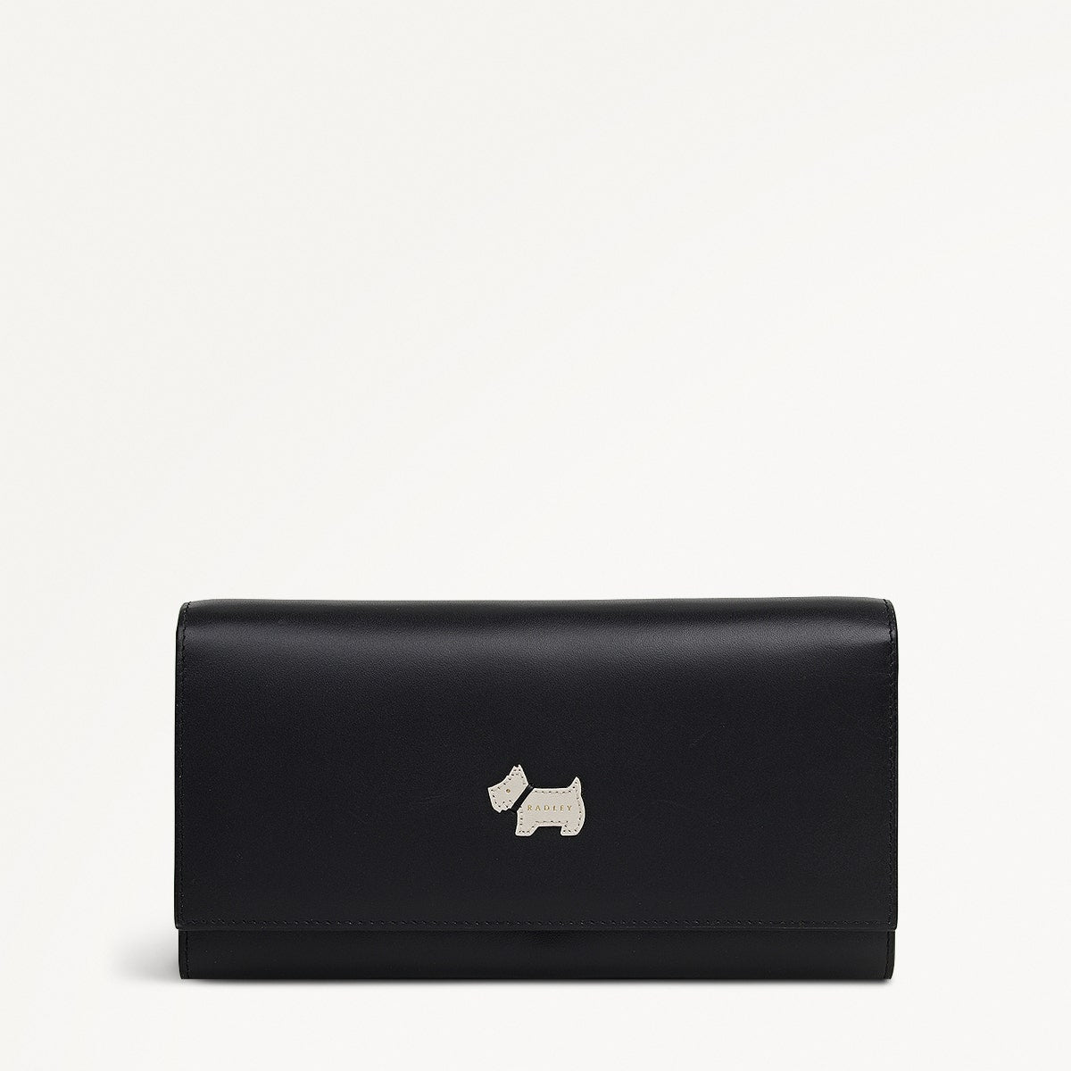 Heritage Radley - Protect Leather Extra Large Flapover Wallet in Black - 112432