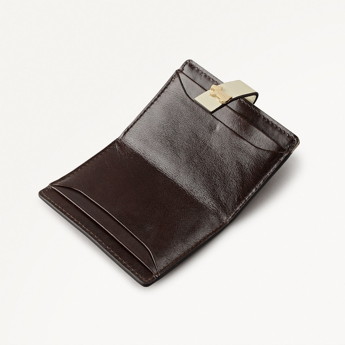 Newick Road Leather Small Card Holder in Toffee - 112443