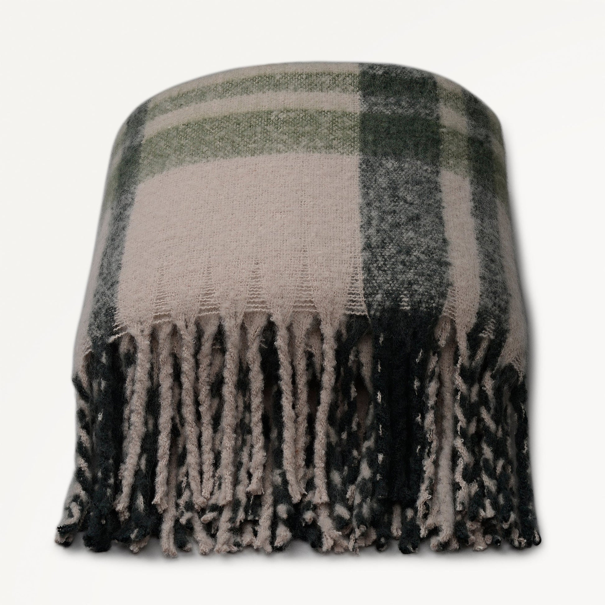 Radley Check Fabric Blanket in Porcini - 112494