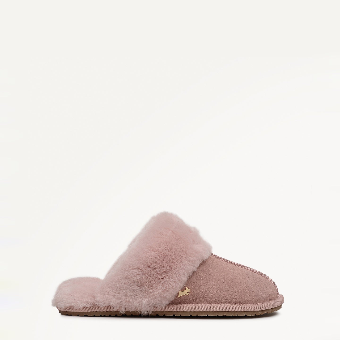 Chelsea Creek Seam Shearling Cuff Mule Pink - 112567