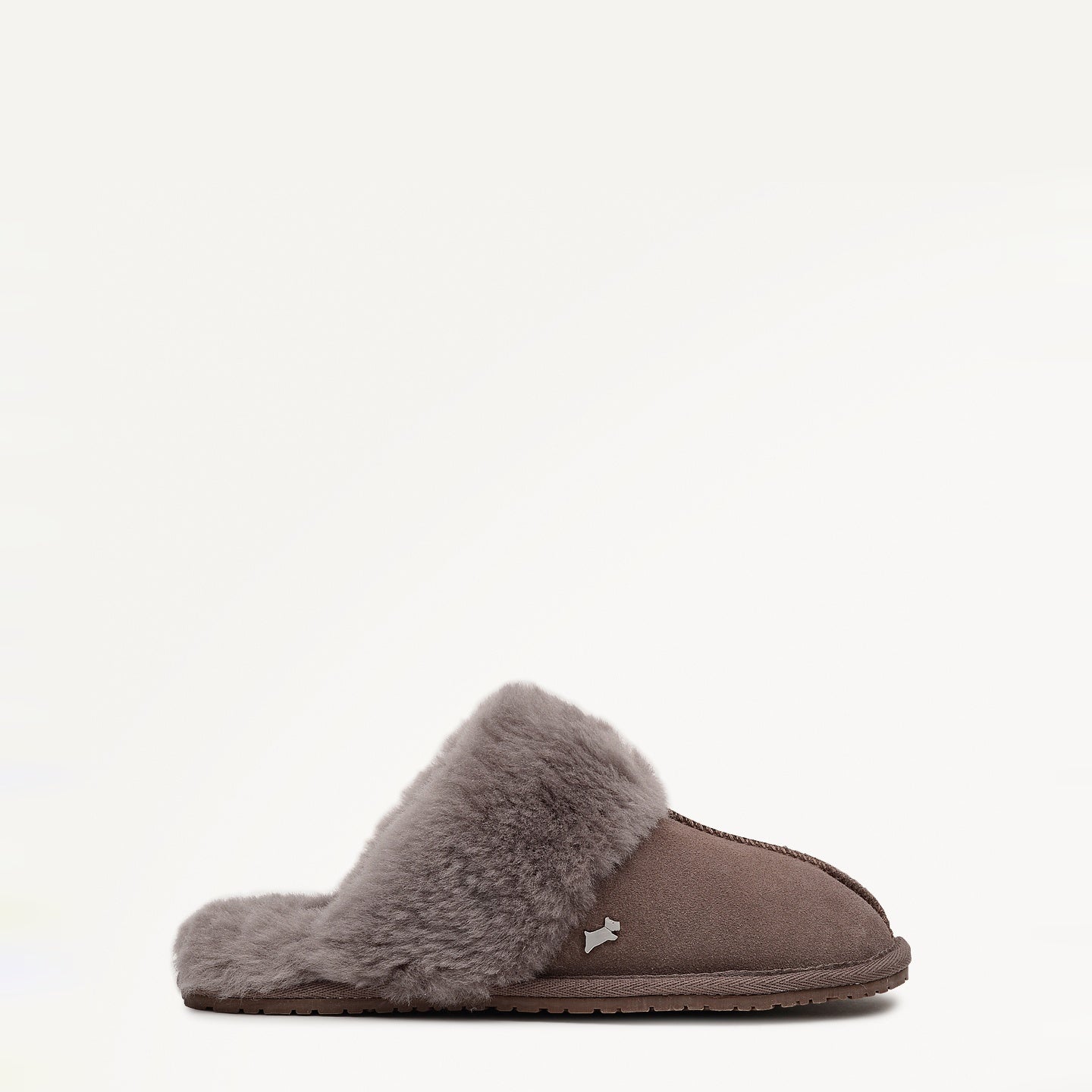 Chelsea Creek Seam Shearling Cuff Mule Mink - 112569