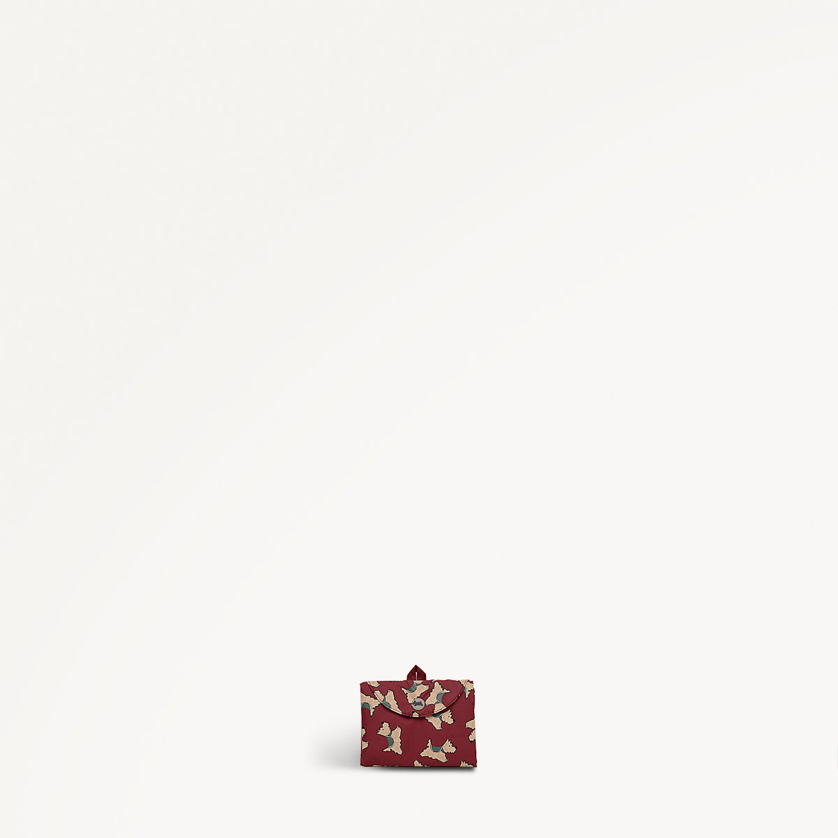 Cascading Dog Fabric Responsible Foldaway in Carmine - 112581