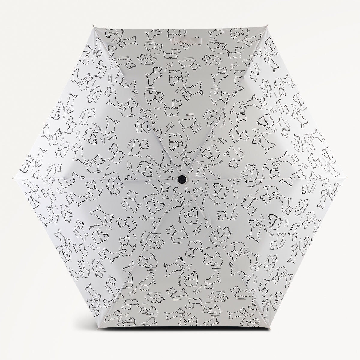 Sketch Street Fabric Superlite Responsible Umbrella in Chalk - 112582