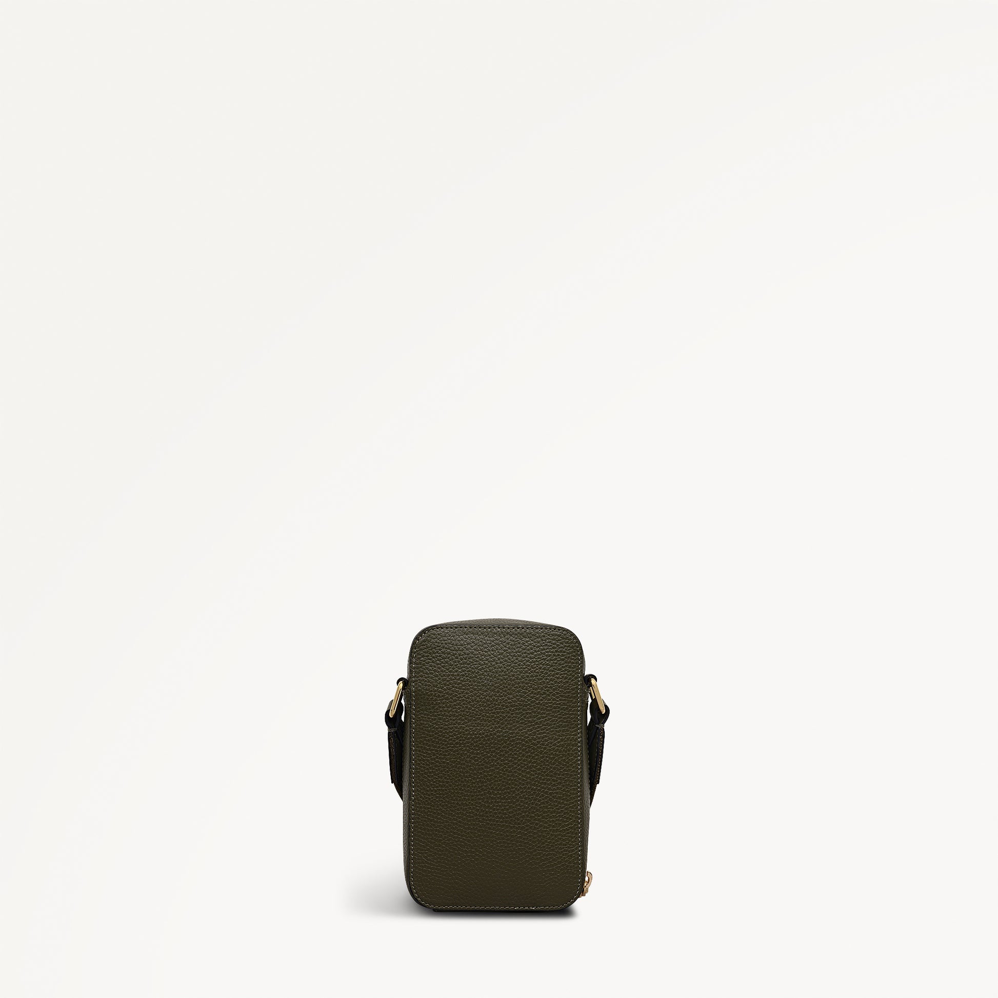 Alba Place Leather Medium Phone Cross Body Bag in Pine Needle - 112619