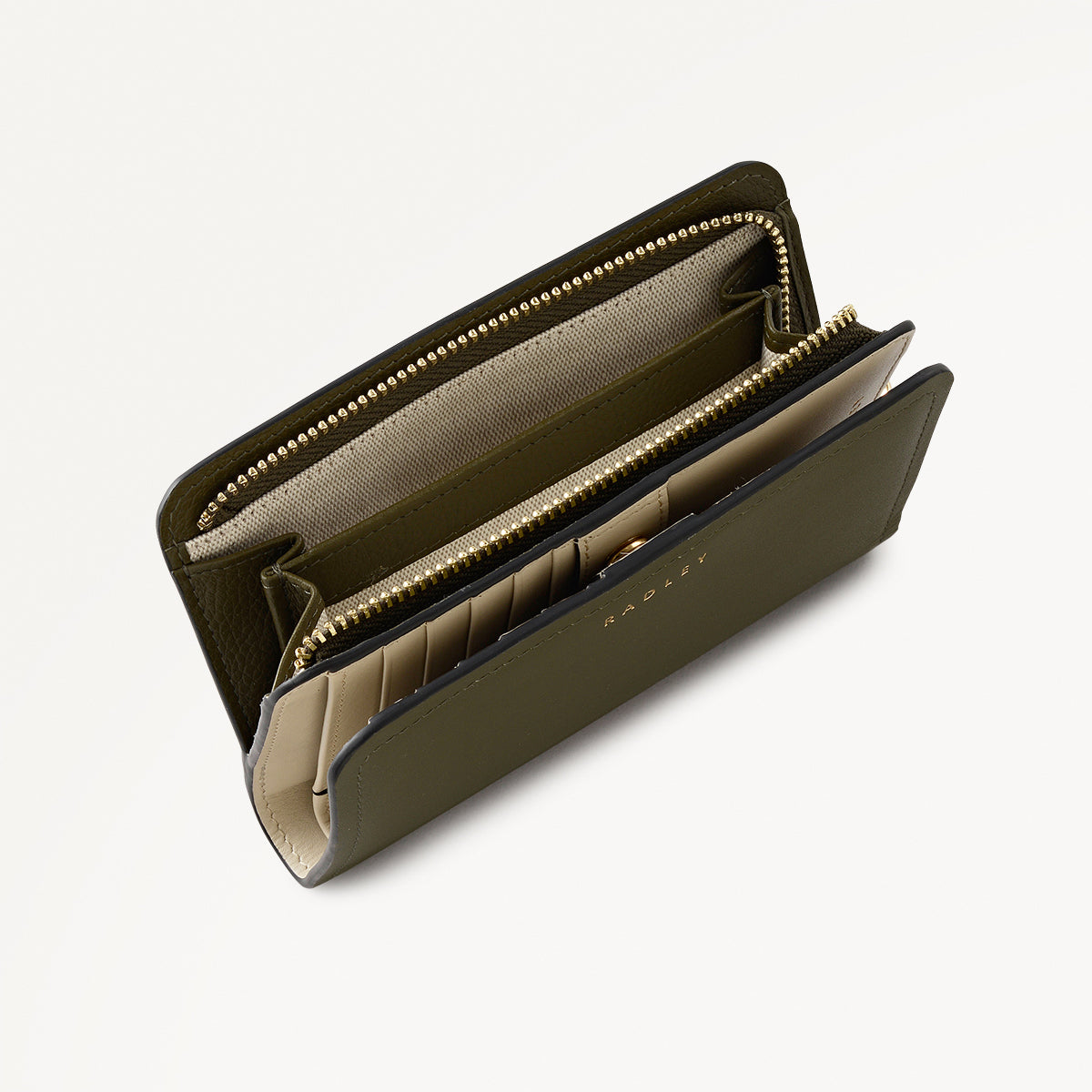 Mayfair Lane Leather Medium Bifold Wallet in Pine Needle - 112682