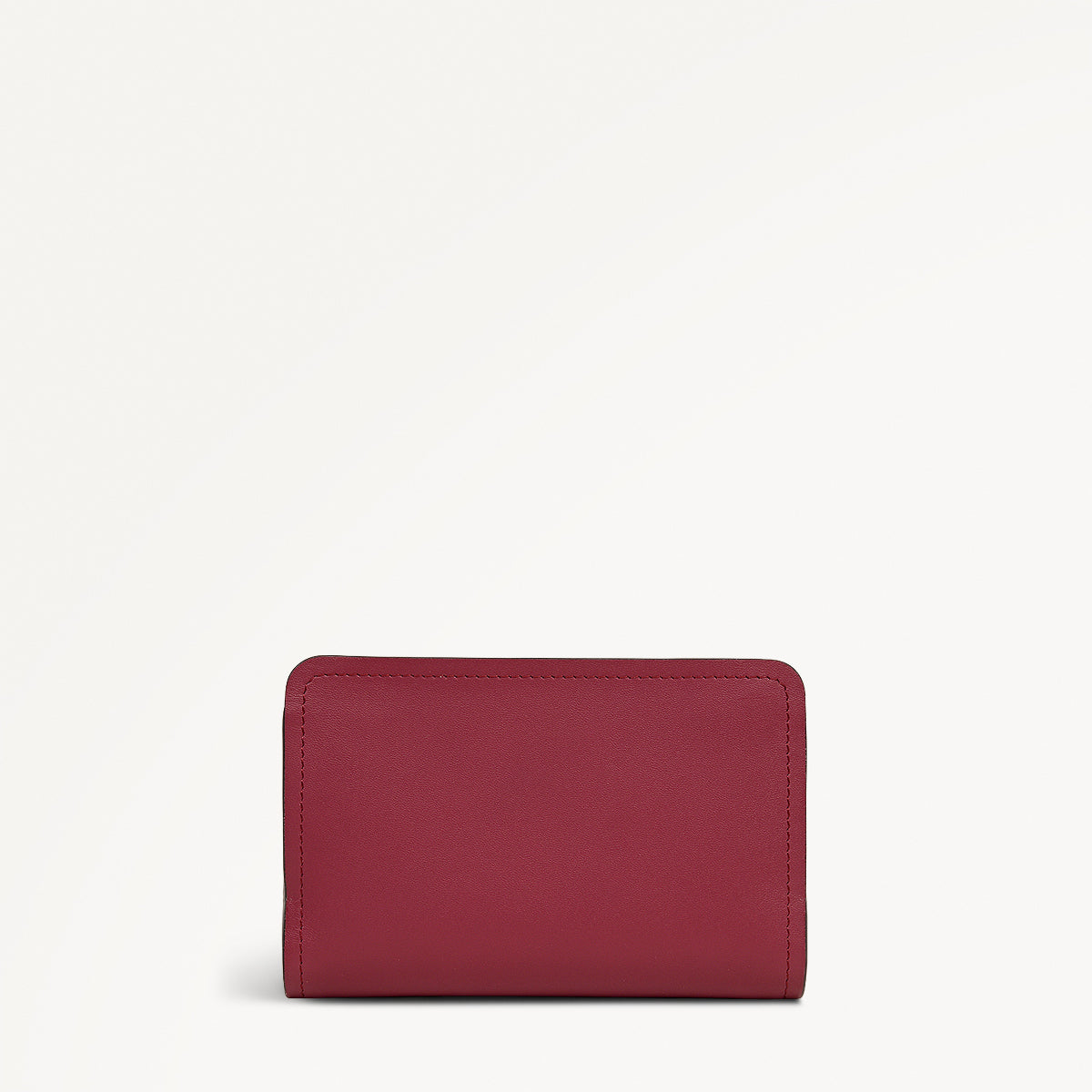 Mayfair Lane Leather Medium Bifold Wallet in Carmine - 112683