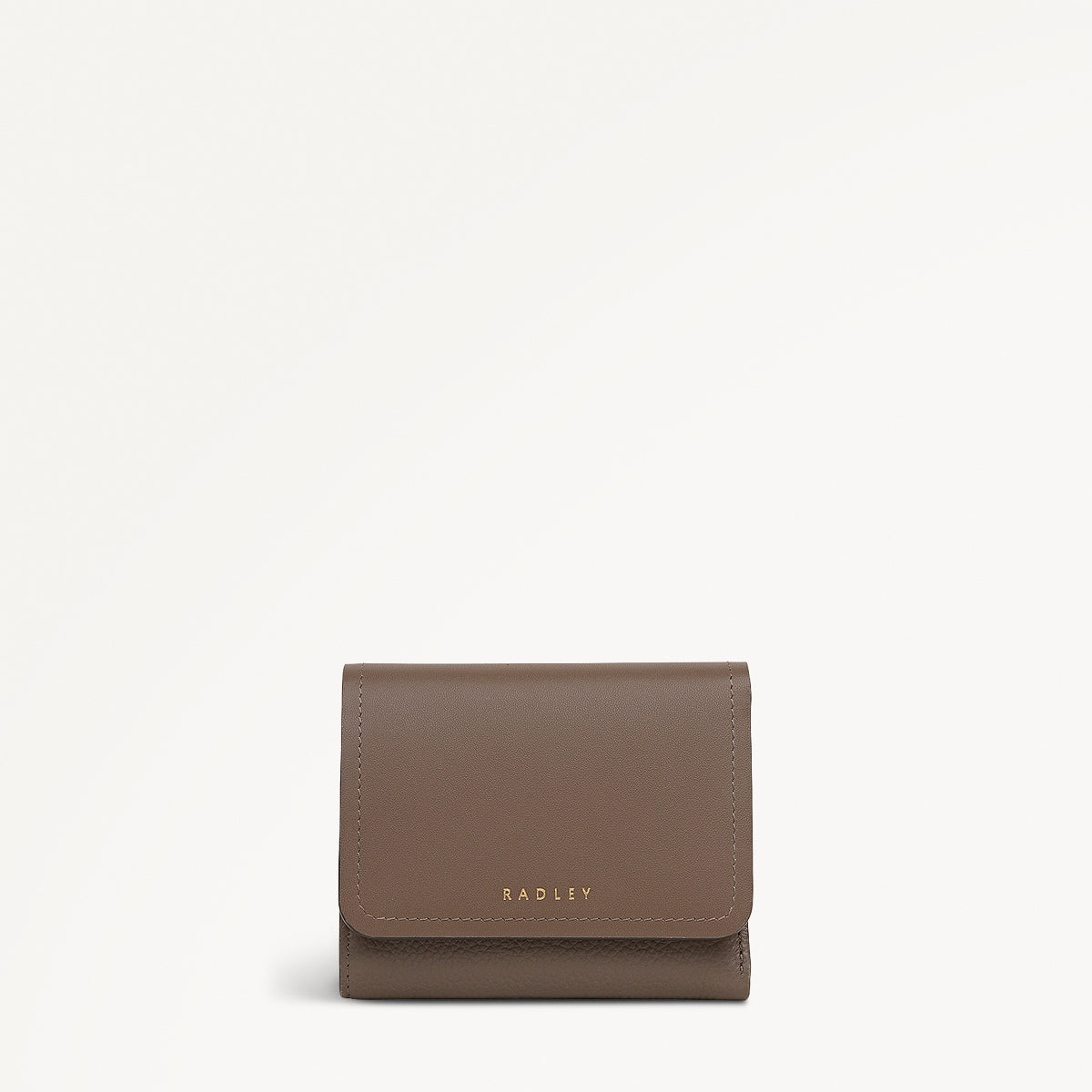 Mayfair Lane Leather Small Trifold Wallet in Coffee - 112685