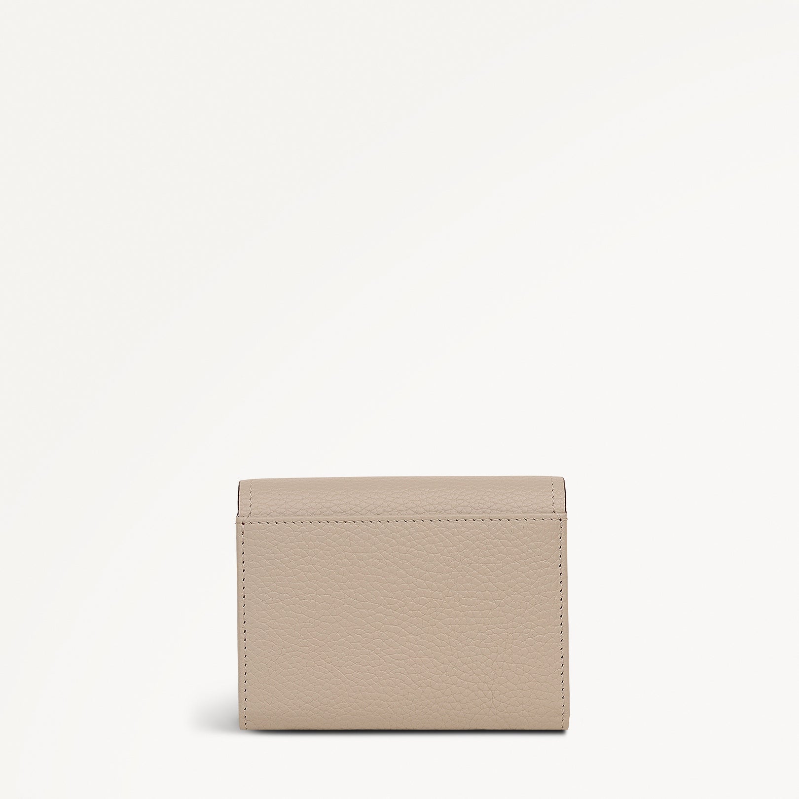 Liverpool Gardens Leather Medium Flapover Wallet in Porcini - 112806