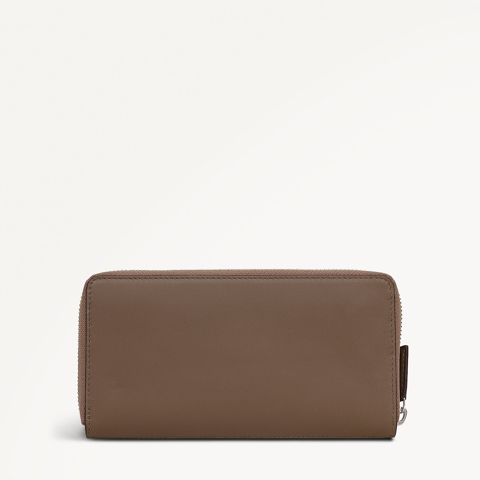 Over The Hills Large Zip Around Wallet in Coffee - 112814