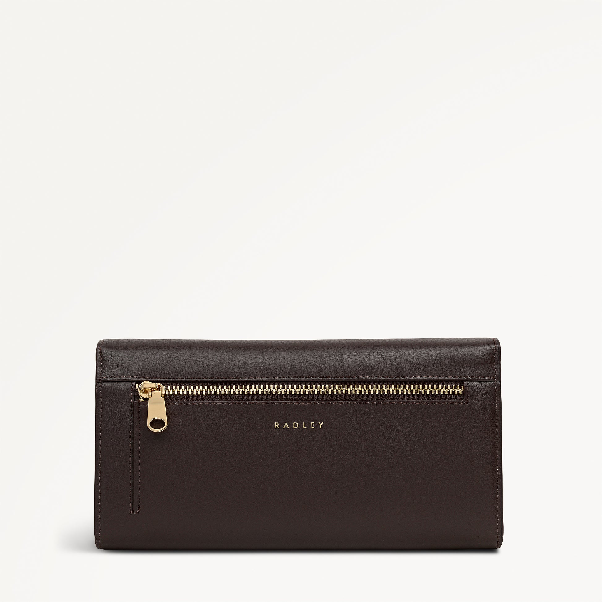 Heritage Radley - Protect Leather Extra Large Flapover Wallet in Dark Oak - 112819