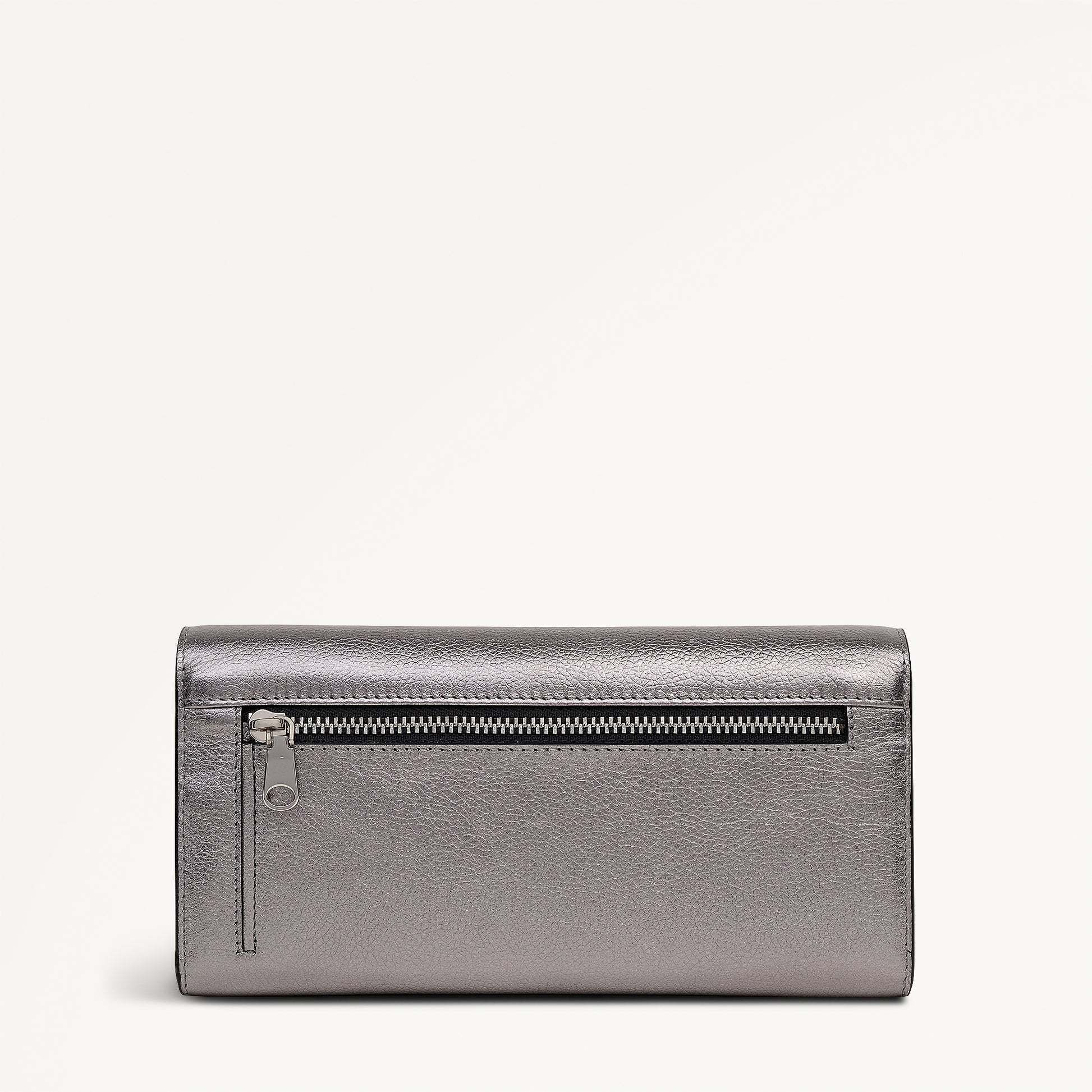 Heritage Radley - Protect Large Flapover Wallet in Gun Metal - 112821