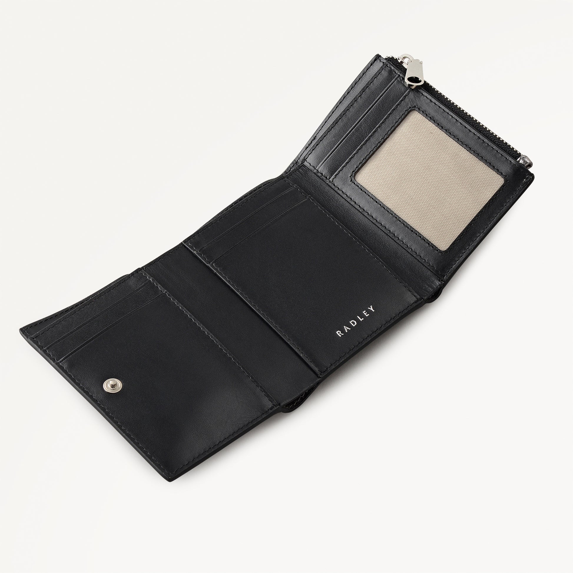 Heritage Radley - Protect Leather Small Trifold Wallet in Gun Metal - 112825