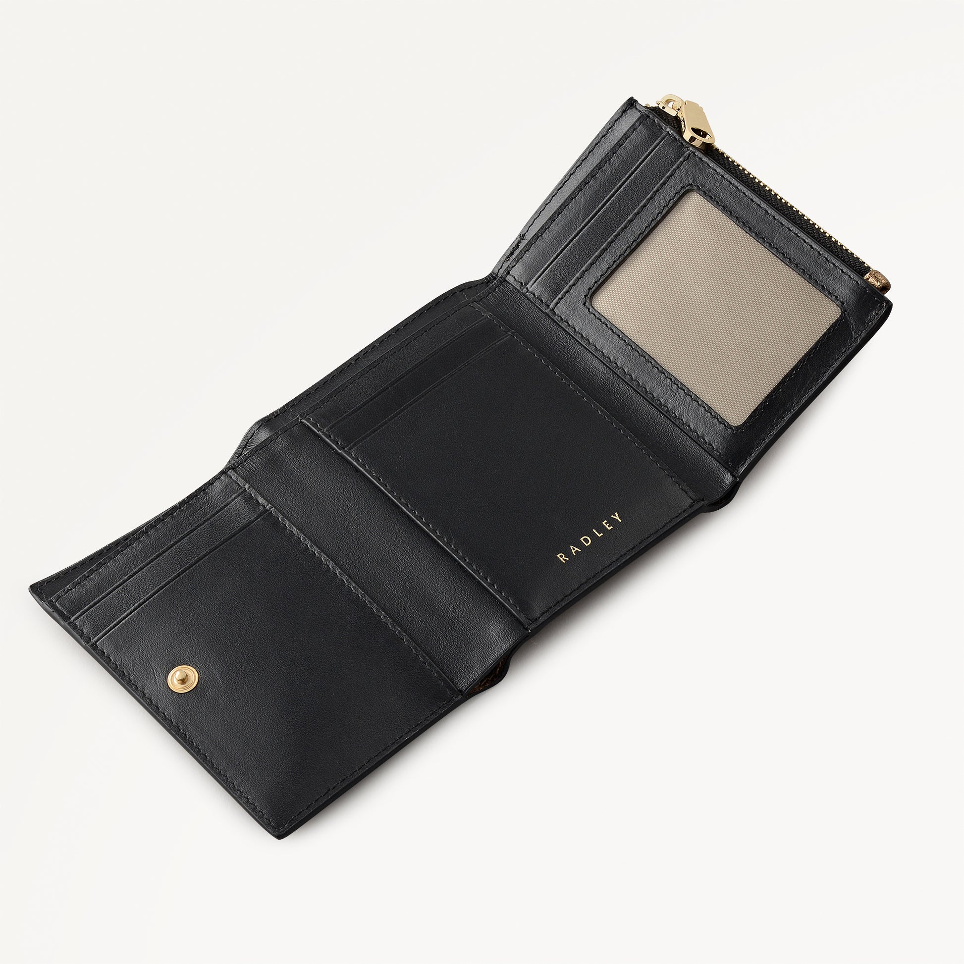 Heritage Radley - Protect Leather Small Trifold Wallet in Olive Gold - 112826