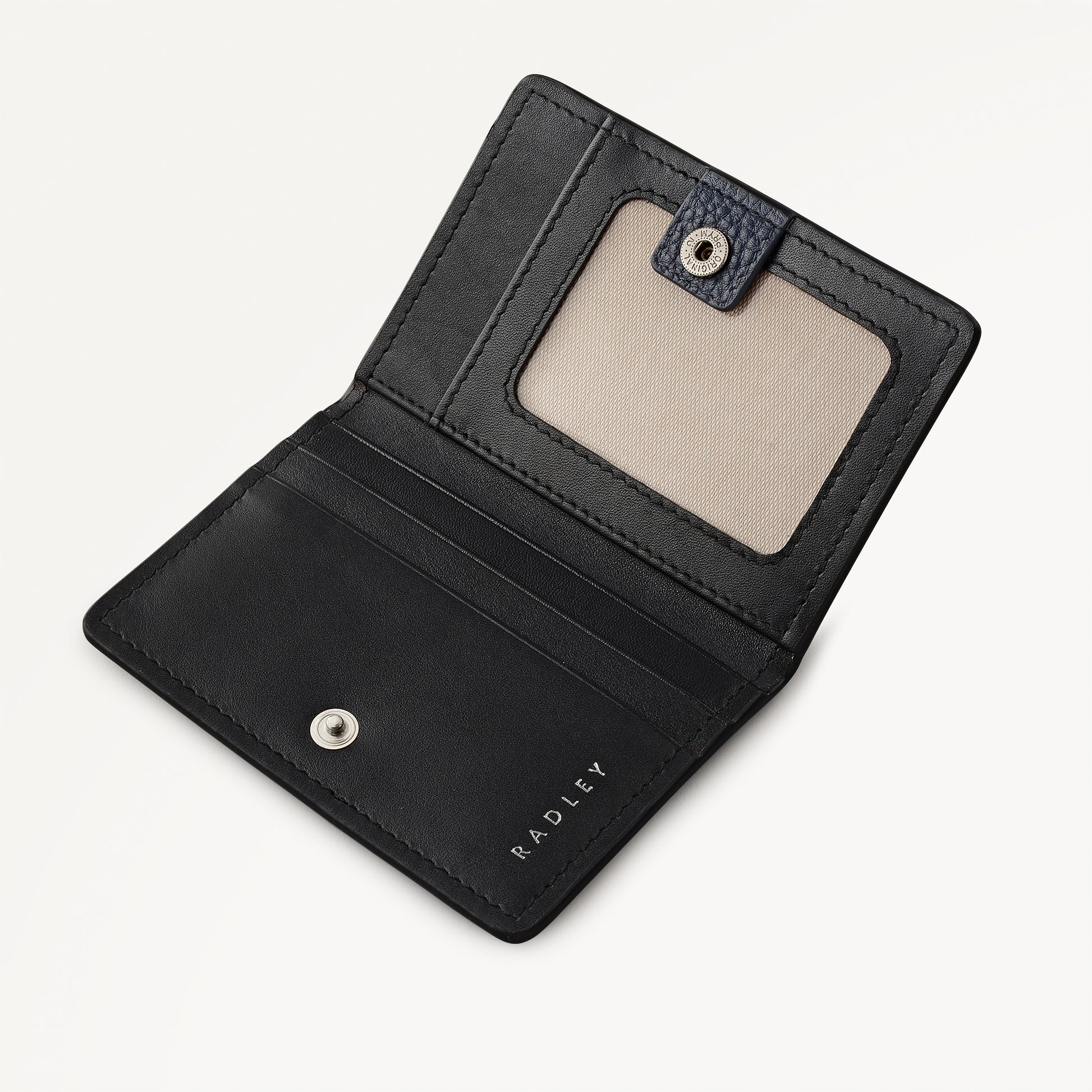 Radley Authentic Leather Small  Card Holder in Ink - 112828