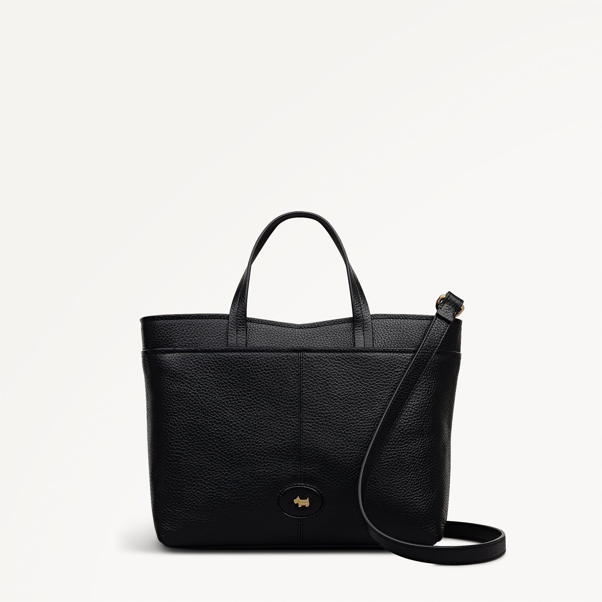 Maldon Mews Medium Ziptop Grab Black - 112920