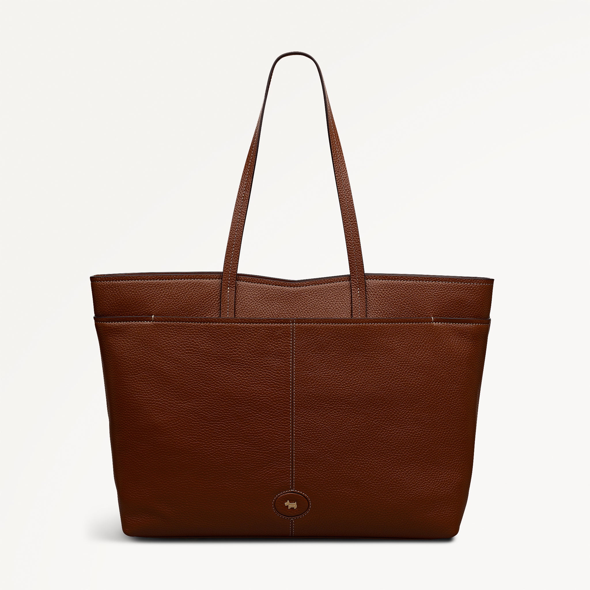 Cognac Large Ziptop Tote Bag | Maldon Mews SS26 | Radley London