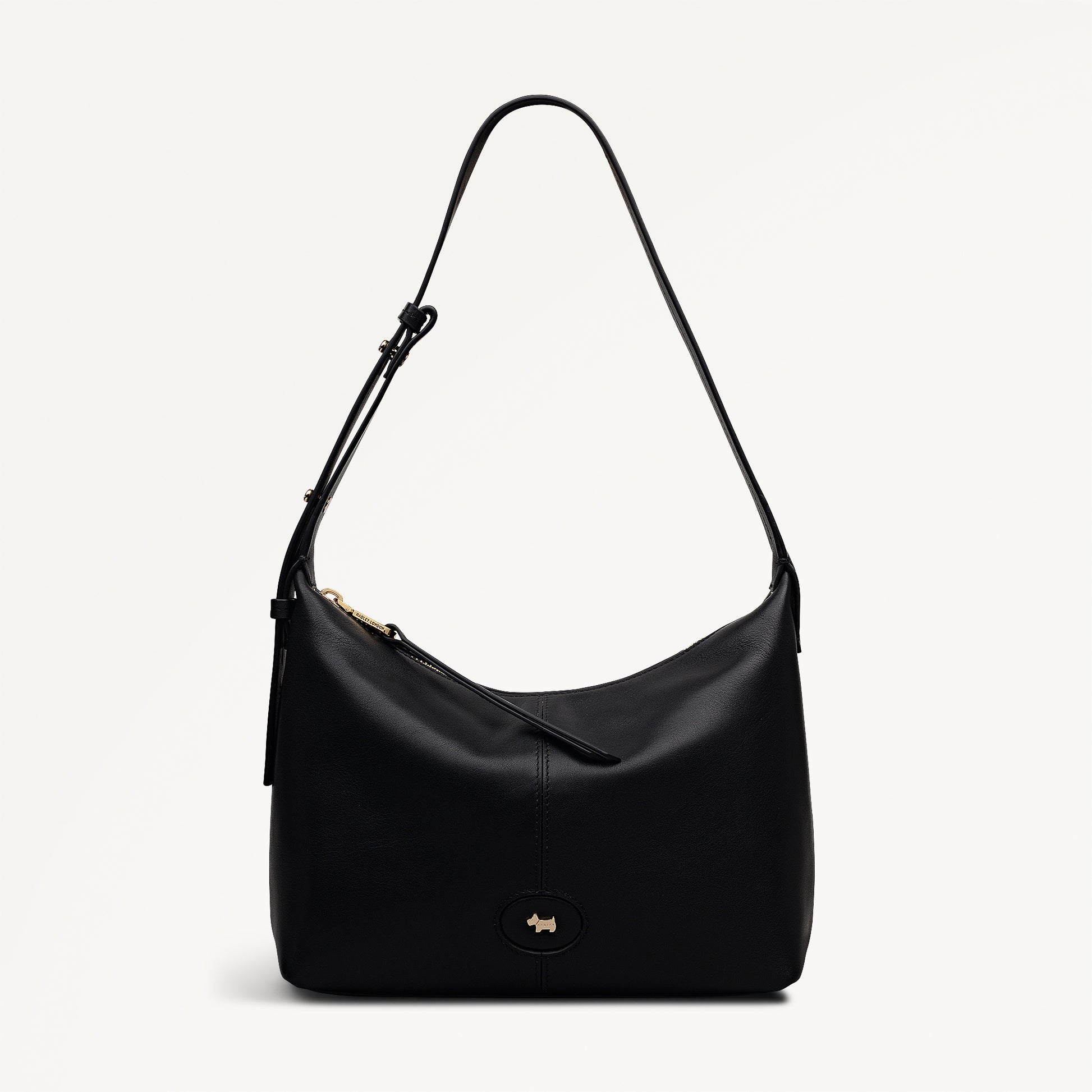 Maldon Mews Medium Ziptop Shoulder Black - 112933