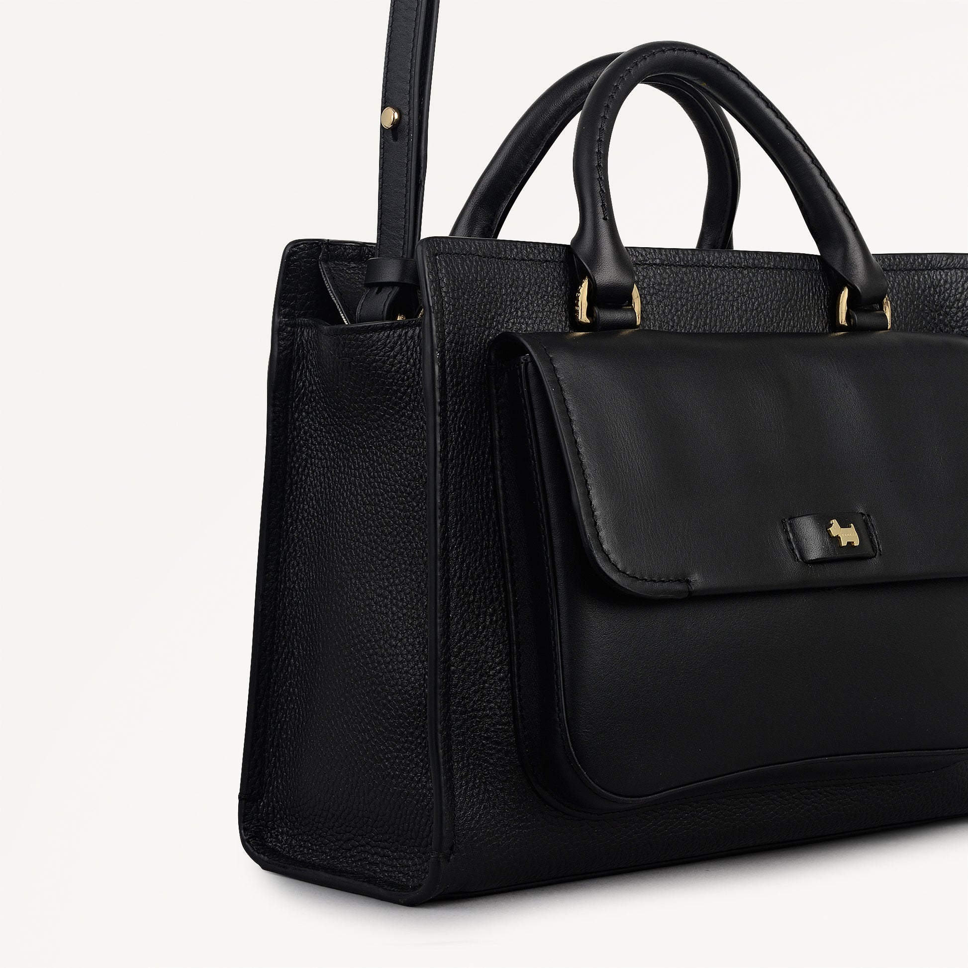 Talbot Way Medium Ziptop Grab Black - 112954