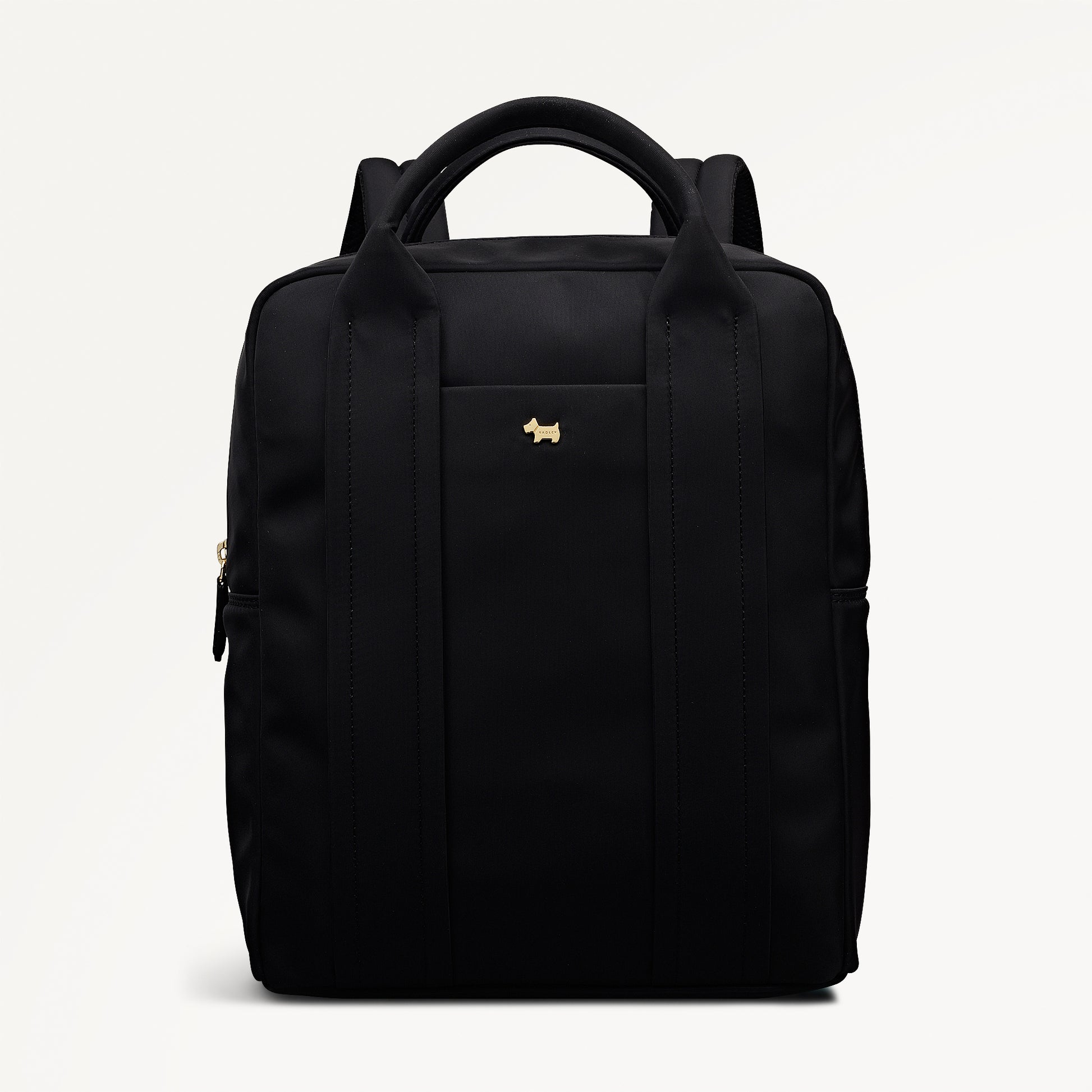 Grove Close - Responsible Large Ziptop Backpack Black - 112964