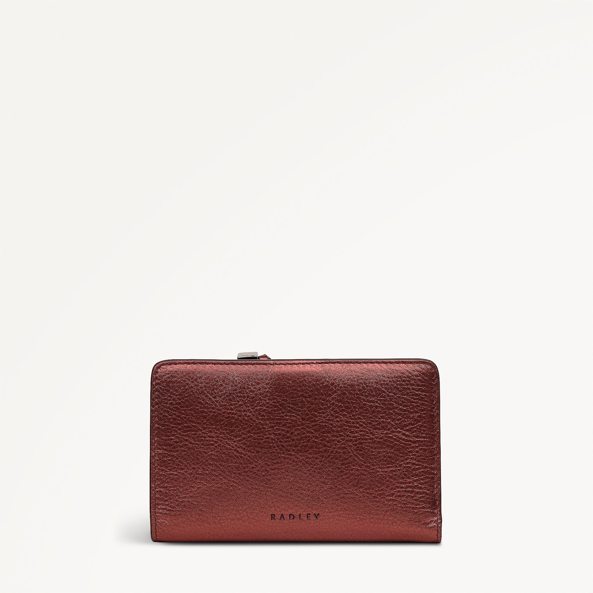 Carlton Close - Metallic Medium Bifold Purse Bronze - 112978