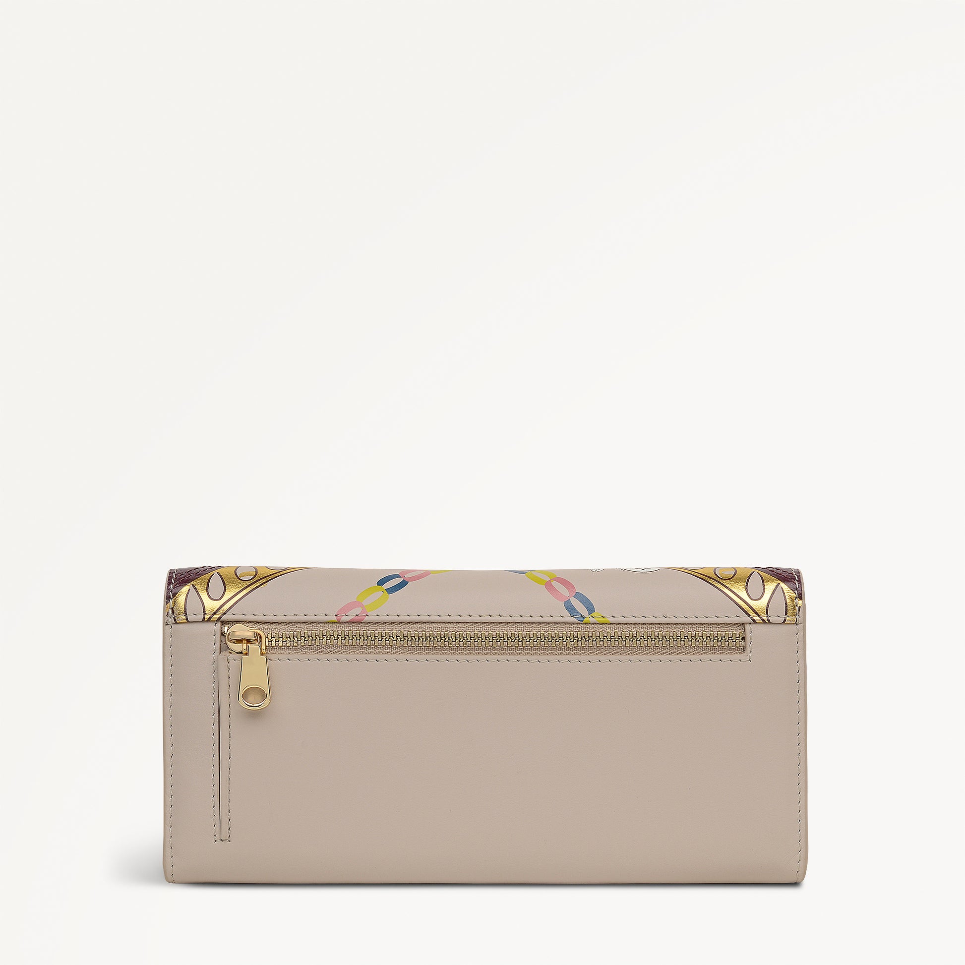 Party Pals Large Flapover Wallet Porcini - 113002