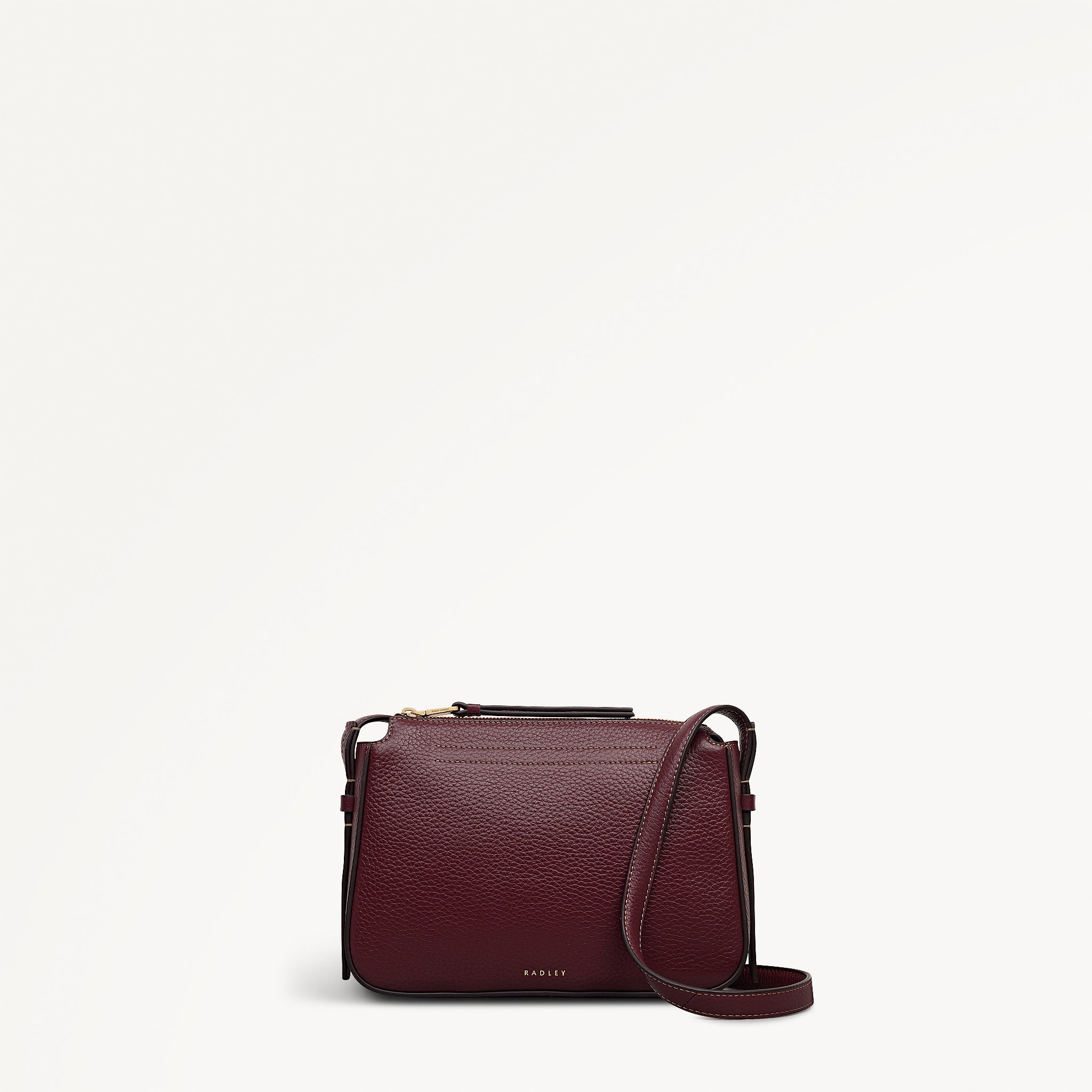 Dark Cherry Small Ziptop Cross Body Bag | Oak Street SS26 | Radley