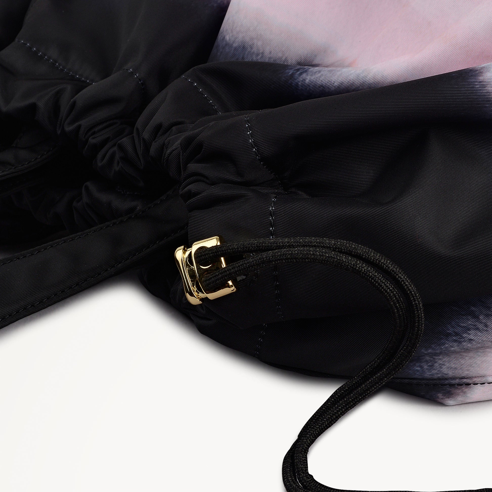 Eden Row - Ombre Stripe Large Open Top Tote Black - 113057