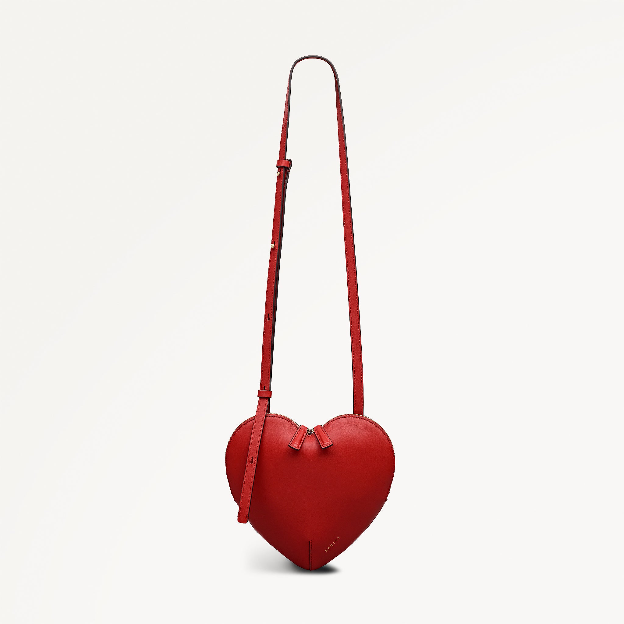 Poinsettia Medium Ziptop Cross Body Bag | Heart Street SS26